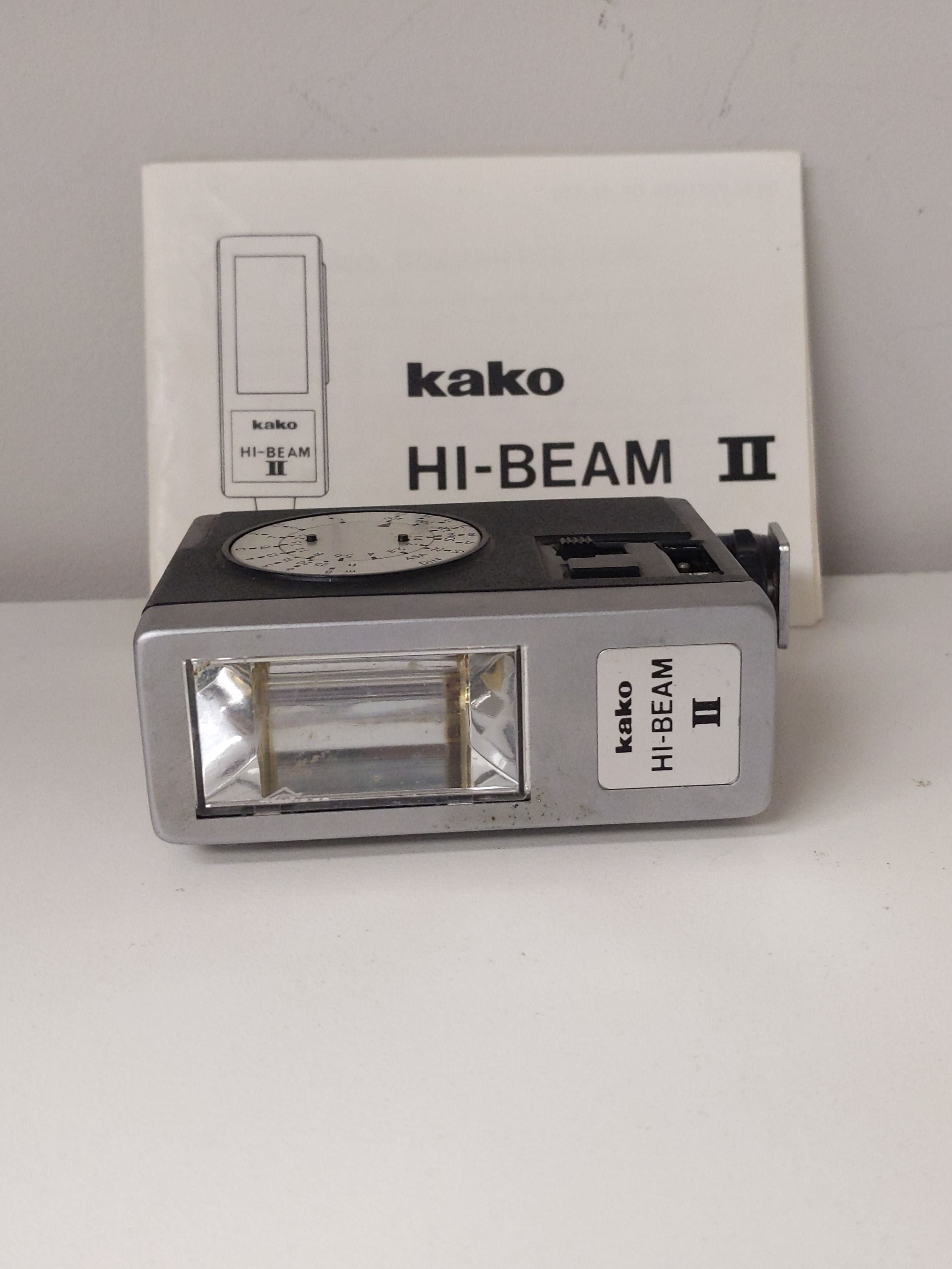 Kako Hi-Beam II External Flash w/ Manual #1022