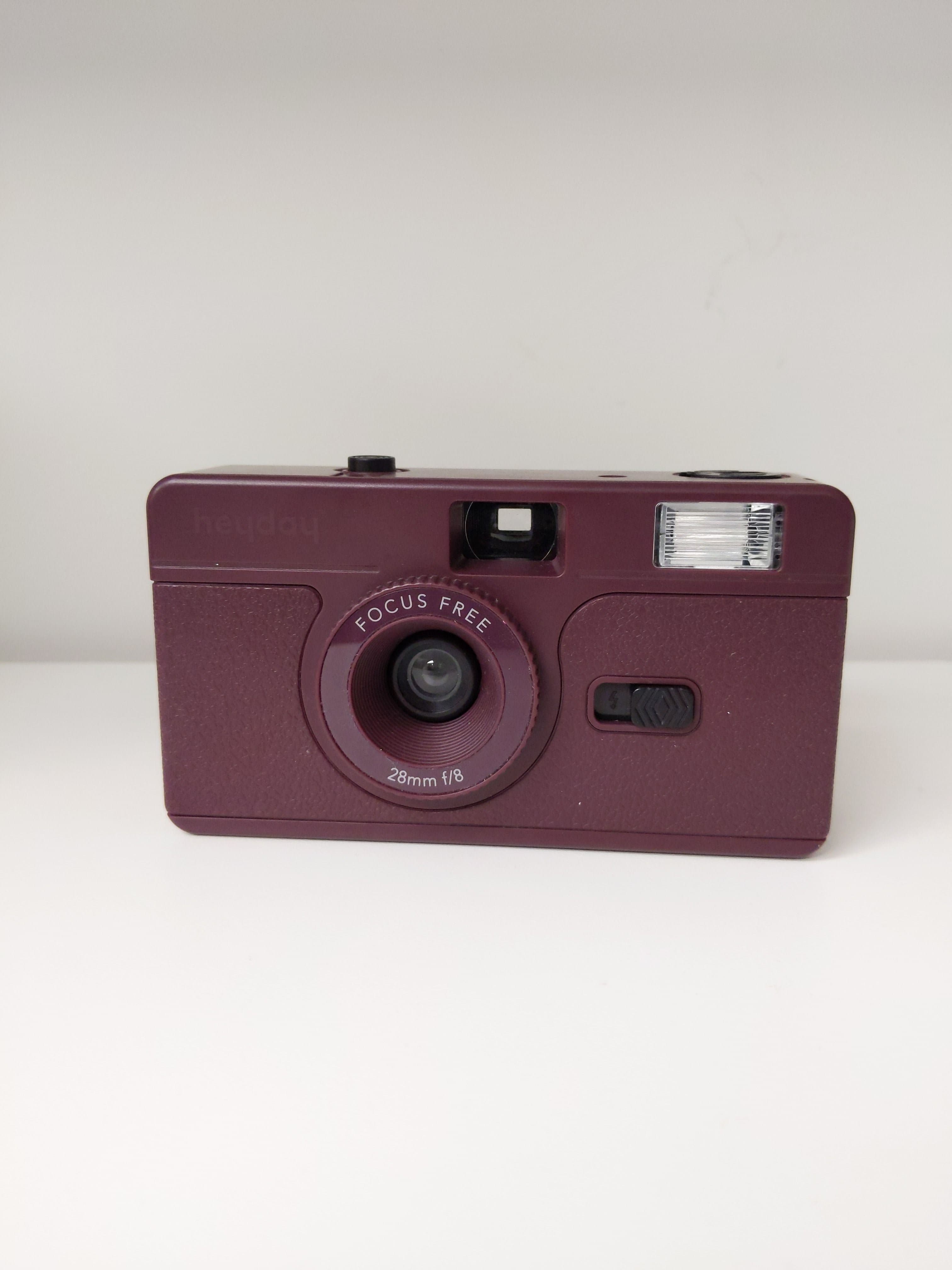 Heyday Model TT35CAM02 Point & Shoot 35mm Camera (Purple) #0944