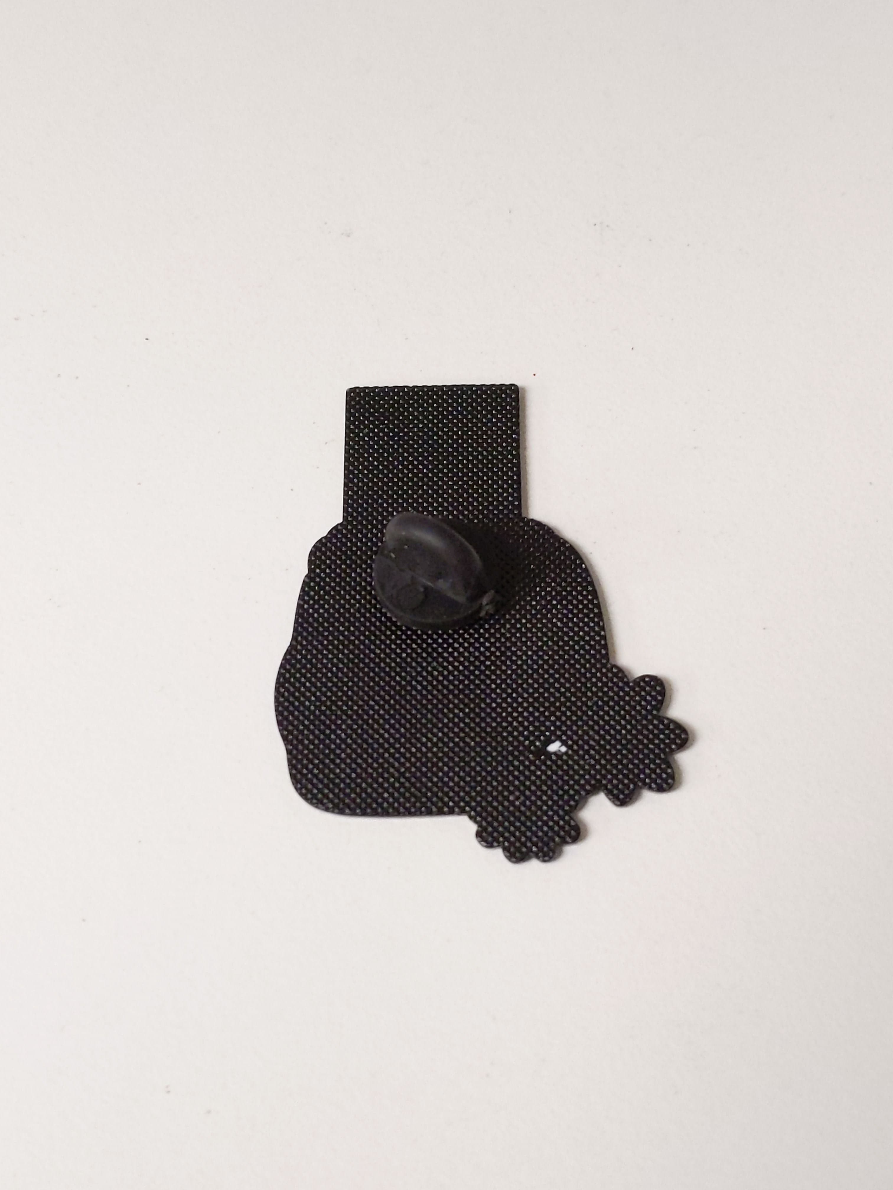 "I <3 You" Yellow Polaroid Enamel Pin #0970 - Thumbnail 2