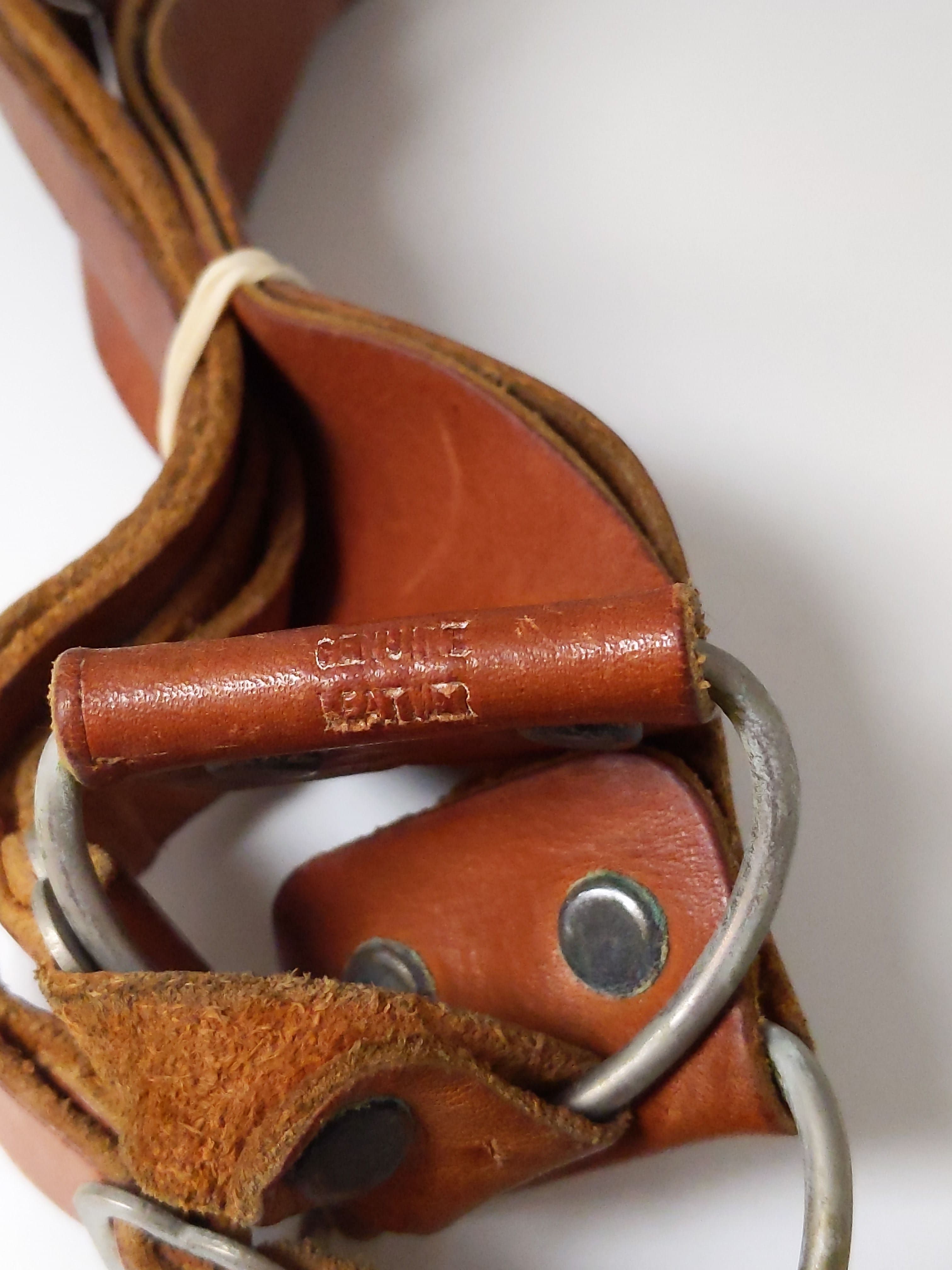 Brown Genuine Leather "Comfort Strap by Hemio" Camera Strap #0978 - Thumbnail 3