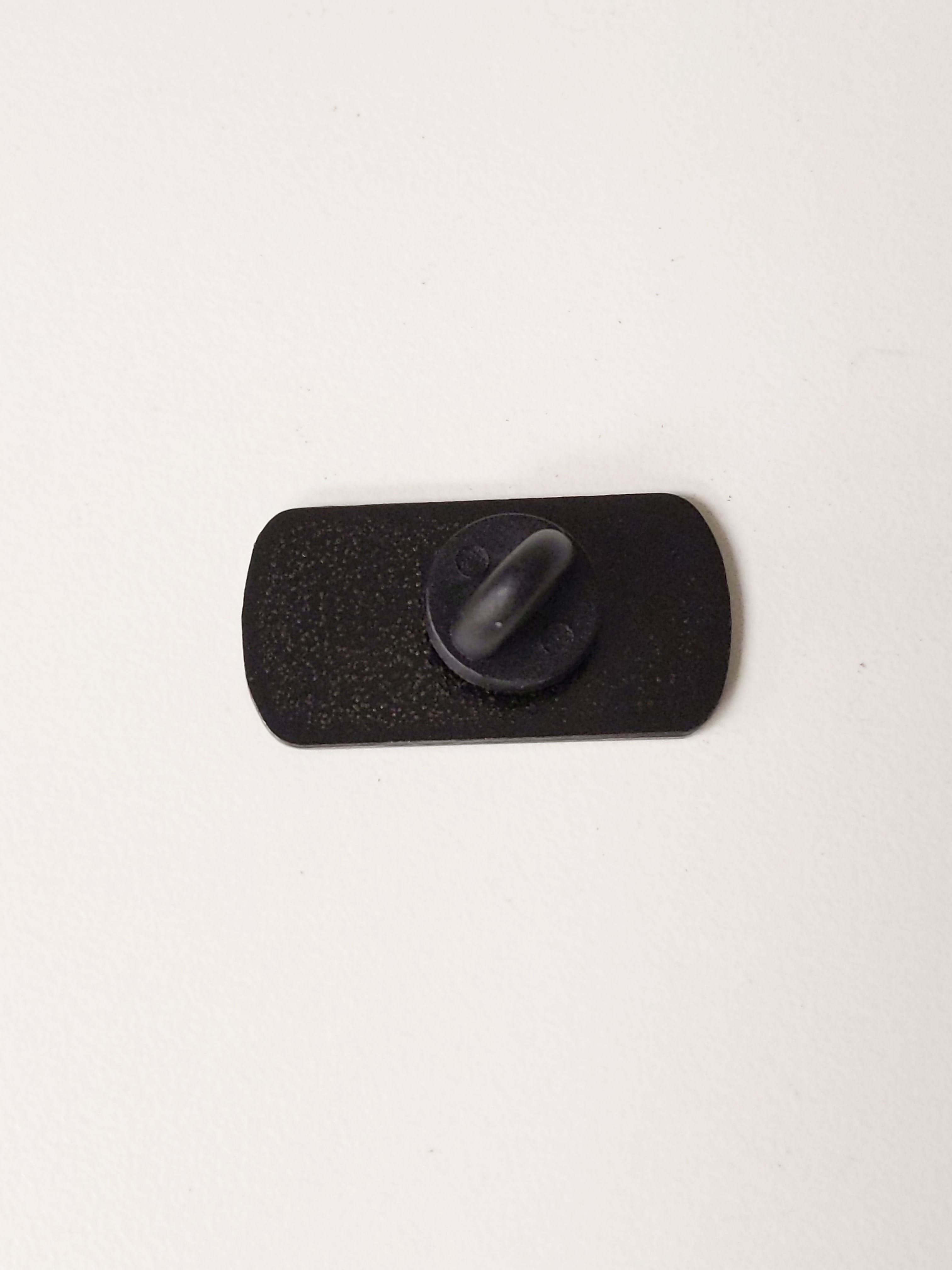 "Stay Positive" Battery Enamel Pin #0933 - Thumbnail 2