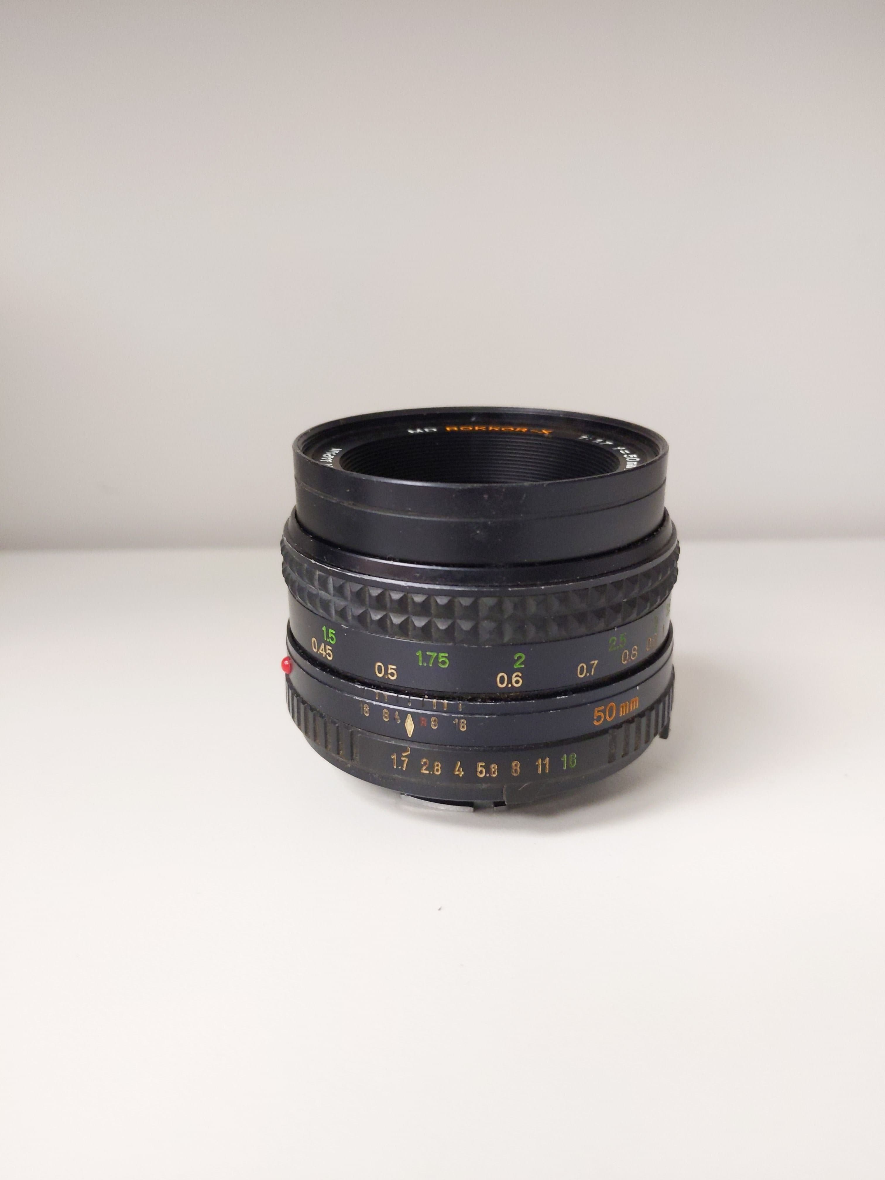 Minolta MD Rokkor-X 50mm f/1.7 Lens (Minolta MD Mount) #0841