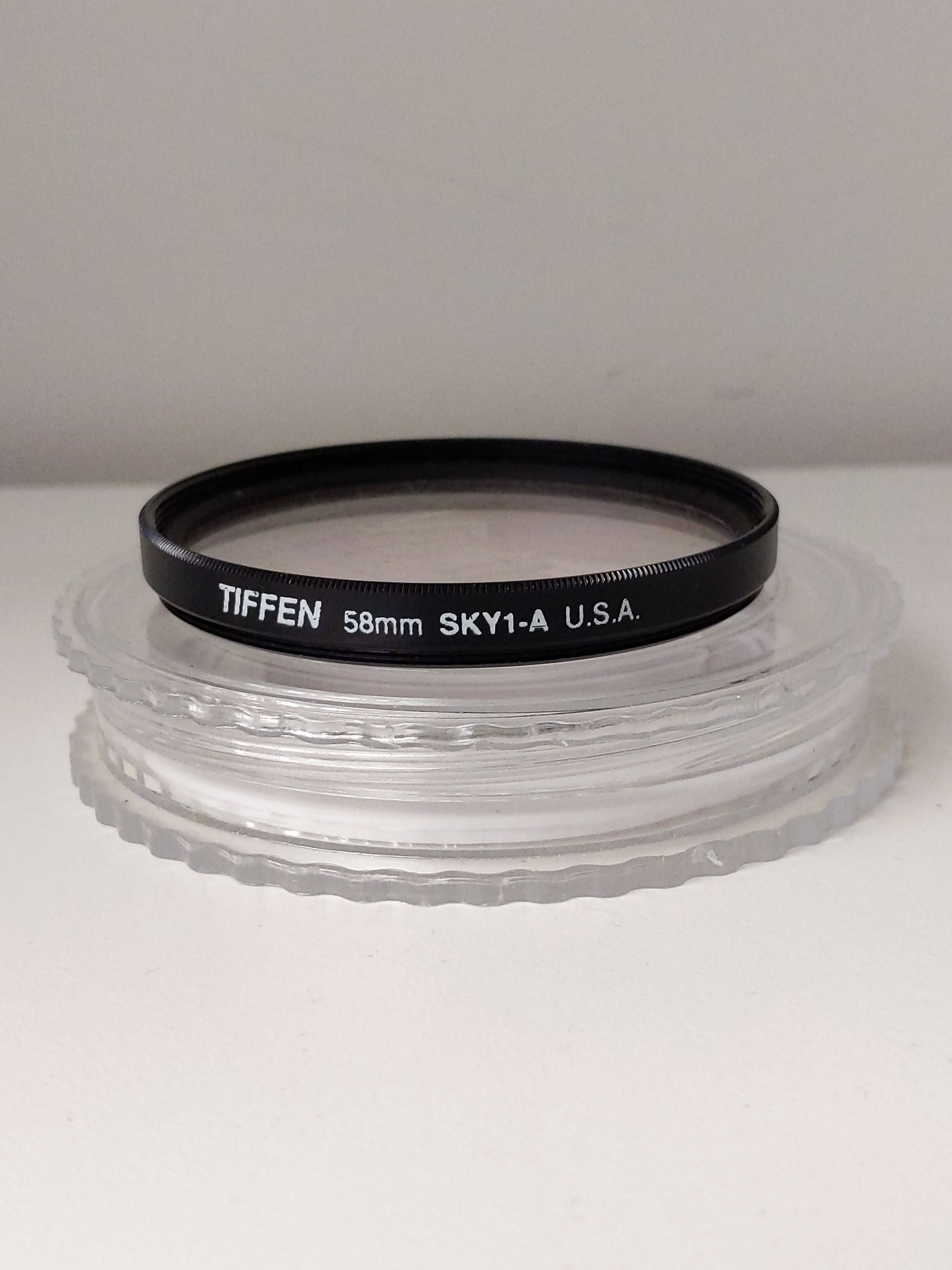 Tiffen Sky 1-A Lens Filter (58mm) w/ Case #0790