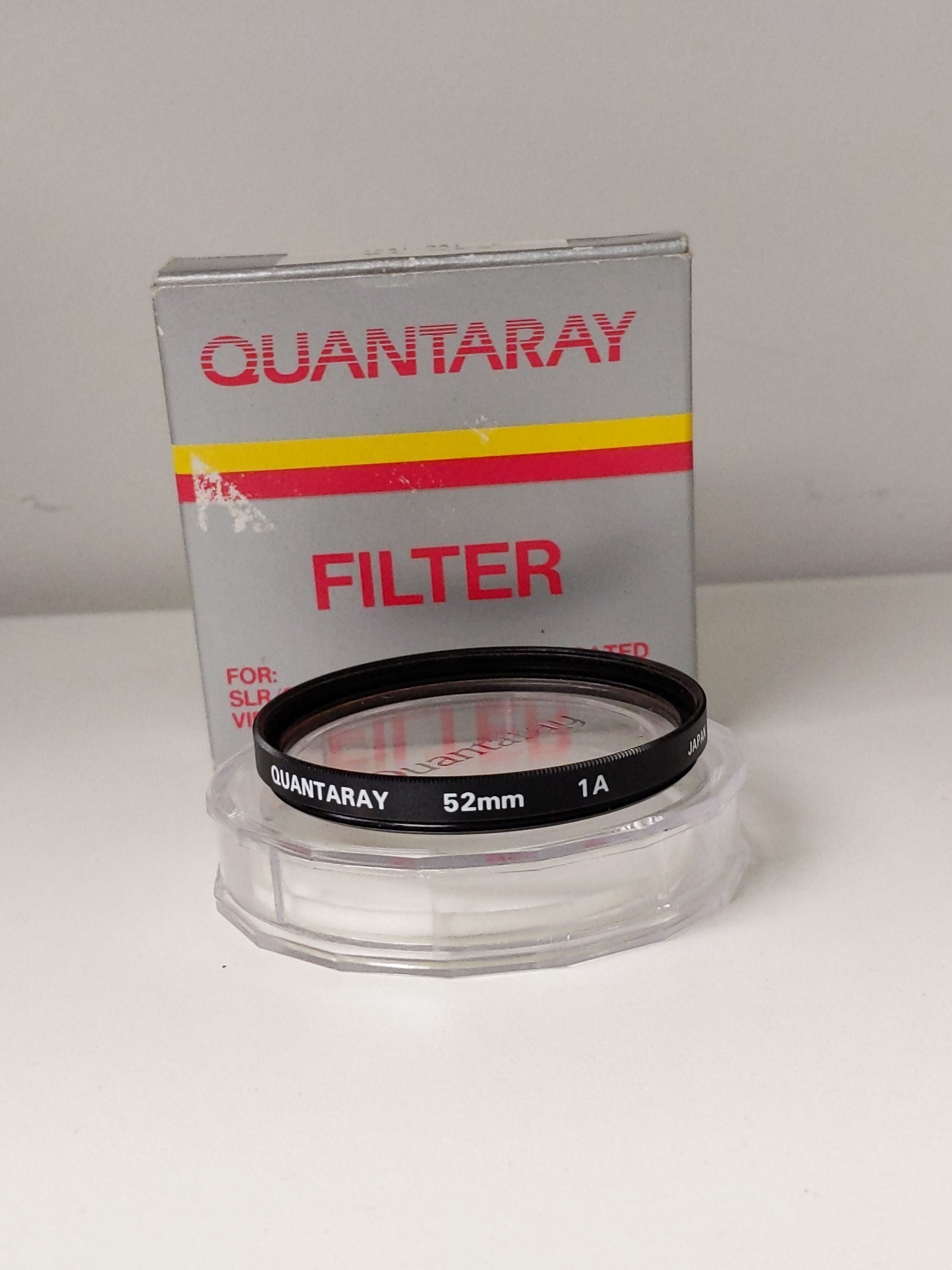 Quantaray 1A Lens Filter (52mm) w/ Box & Case #0788