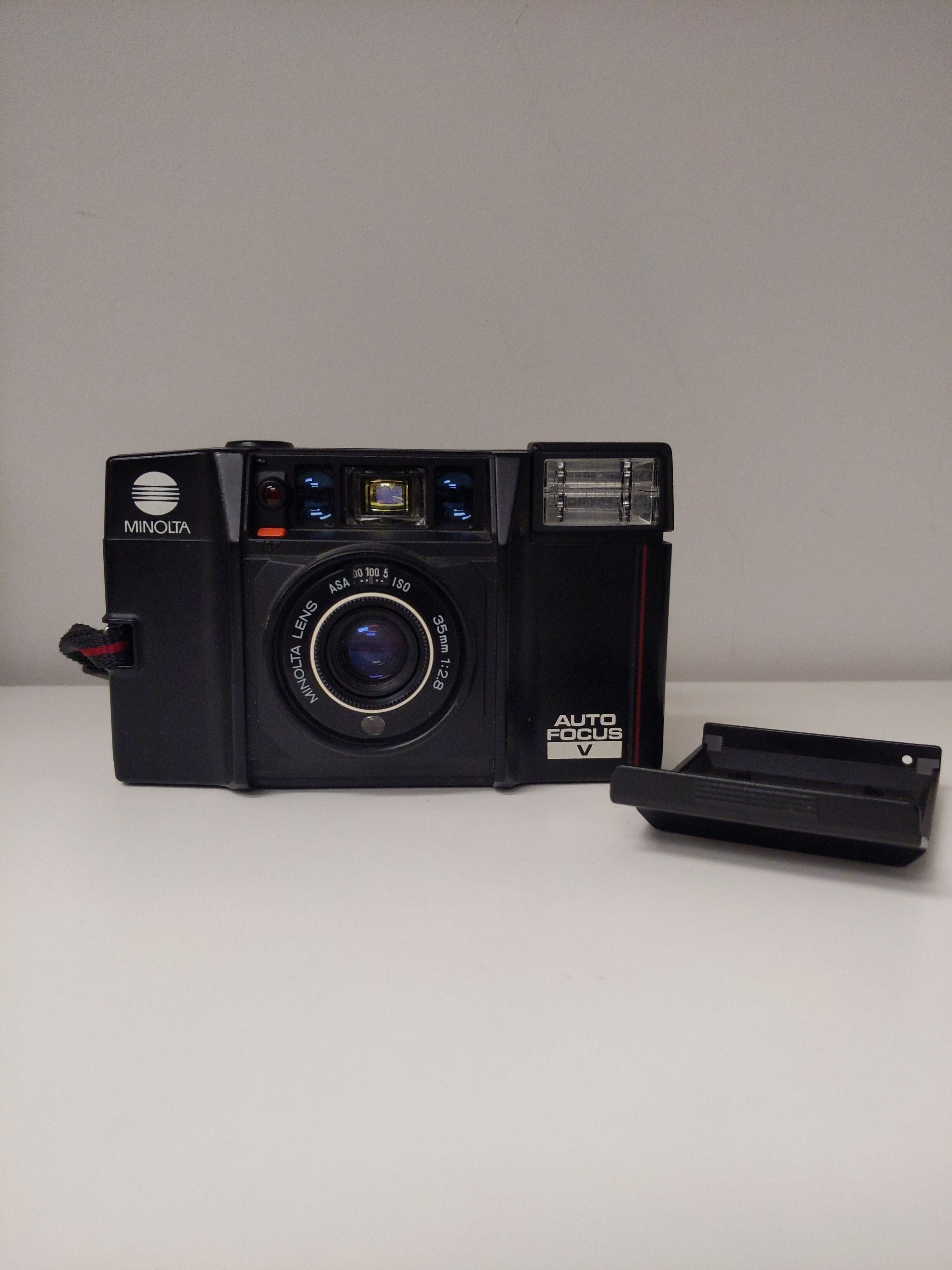 Minolta AF-S V (Talker) Point & Shoot 35mm Film Camera #0474