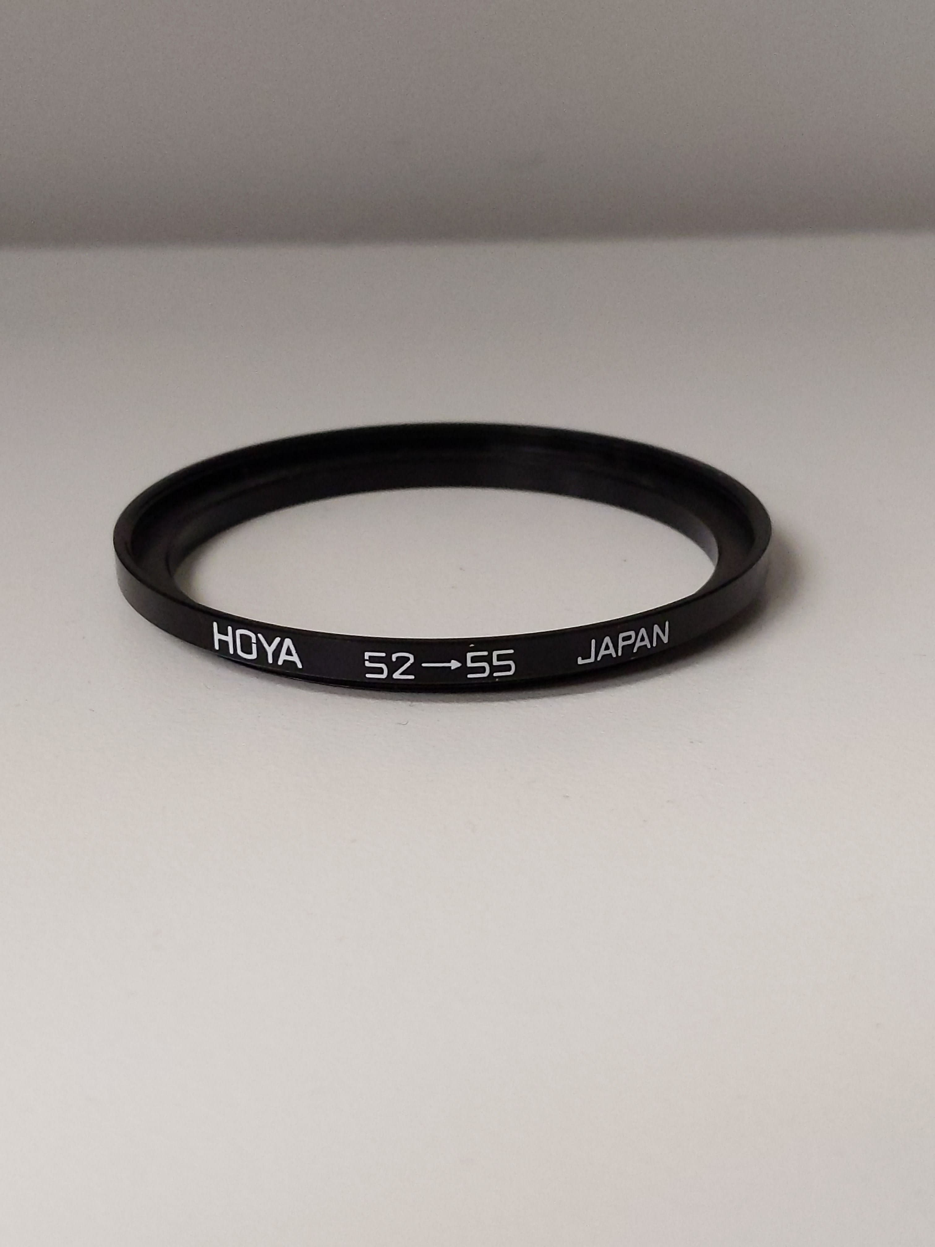 Hoya Lens Filter Step-Up Ring (52mm-55mm) #0797