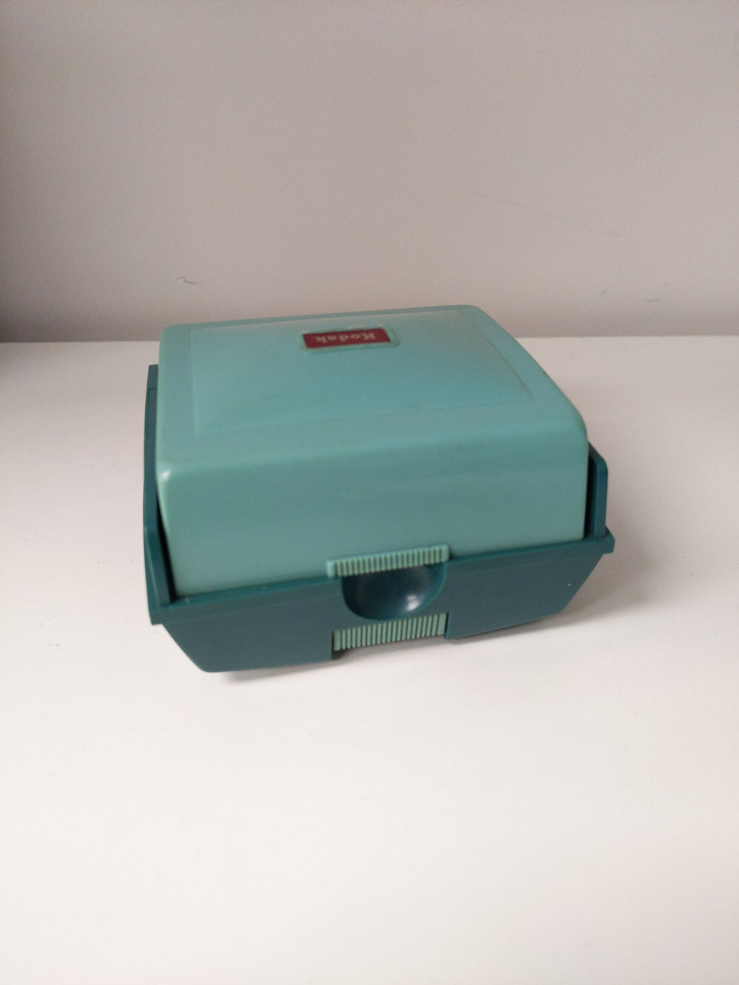 Vintage Kodak Illuminated Folding Pocket Viewer for 35mm Film & Slides (Teal) #0752