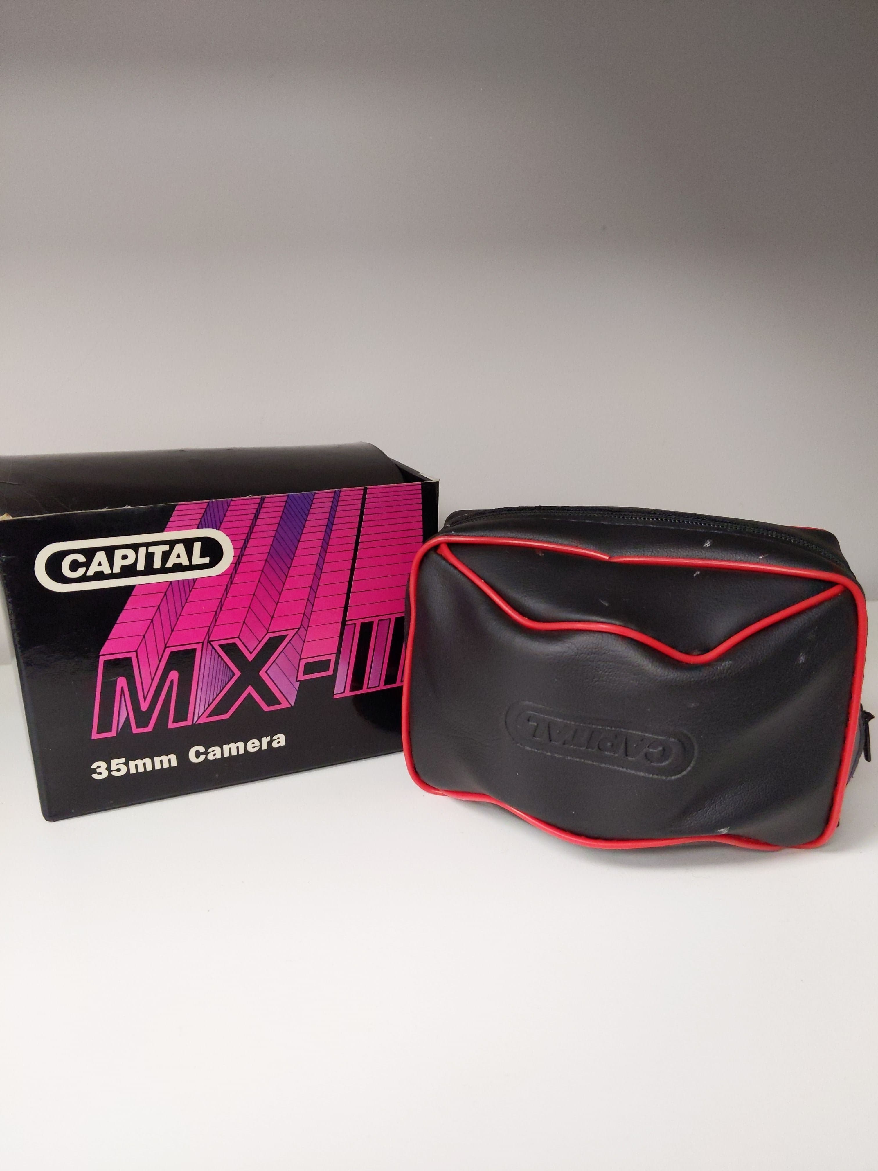 Capital MX-II 35mm Film Camera w/ Case, Original Paperwork & Box #0763 - Thumbnail 4
