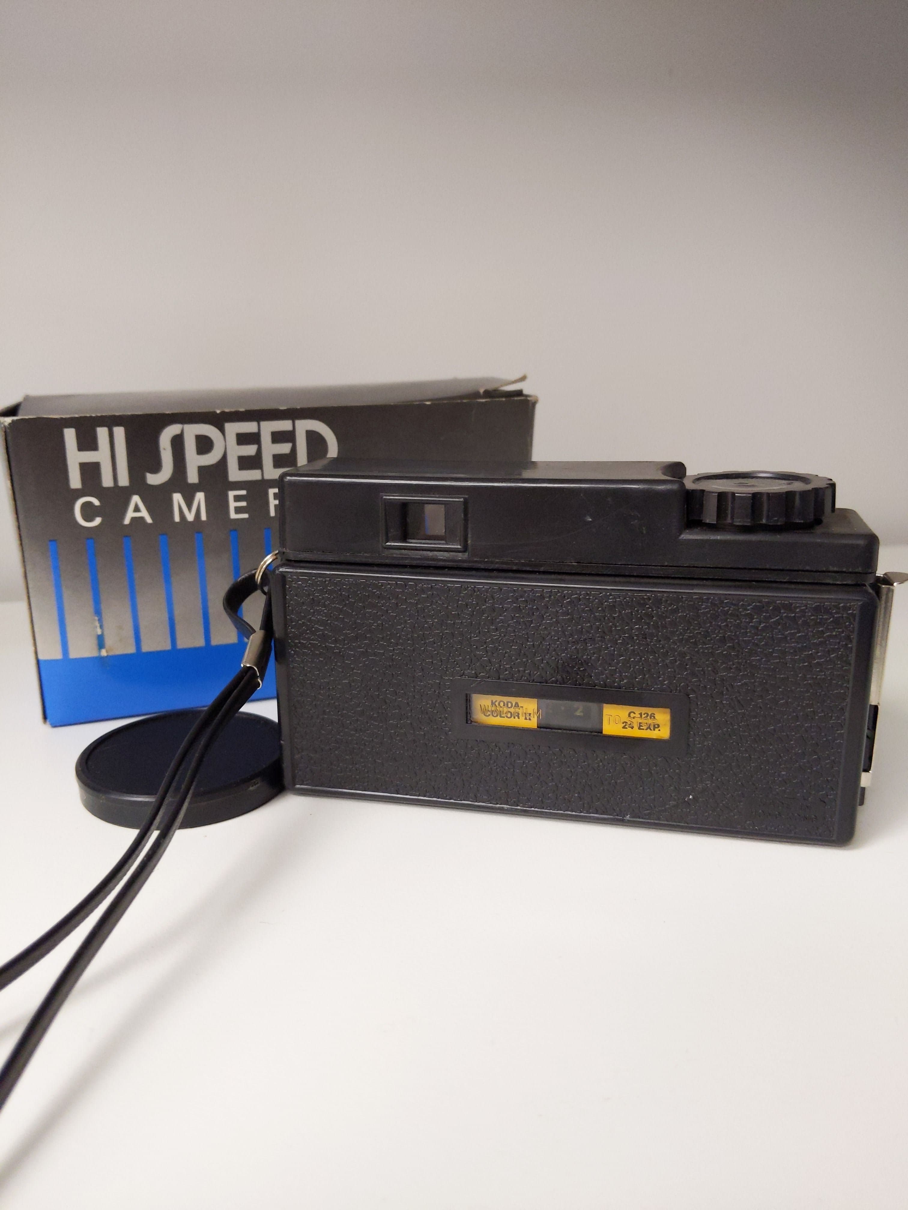 Hi Speed 126 Film Camera w/ Box & Barely Used 126 Film #0762