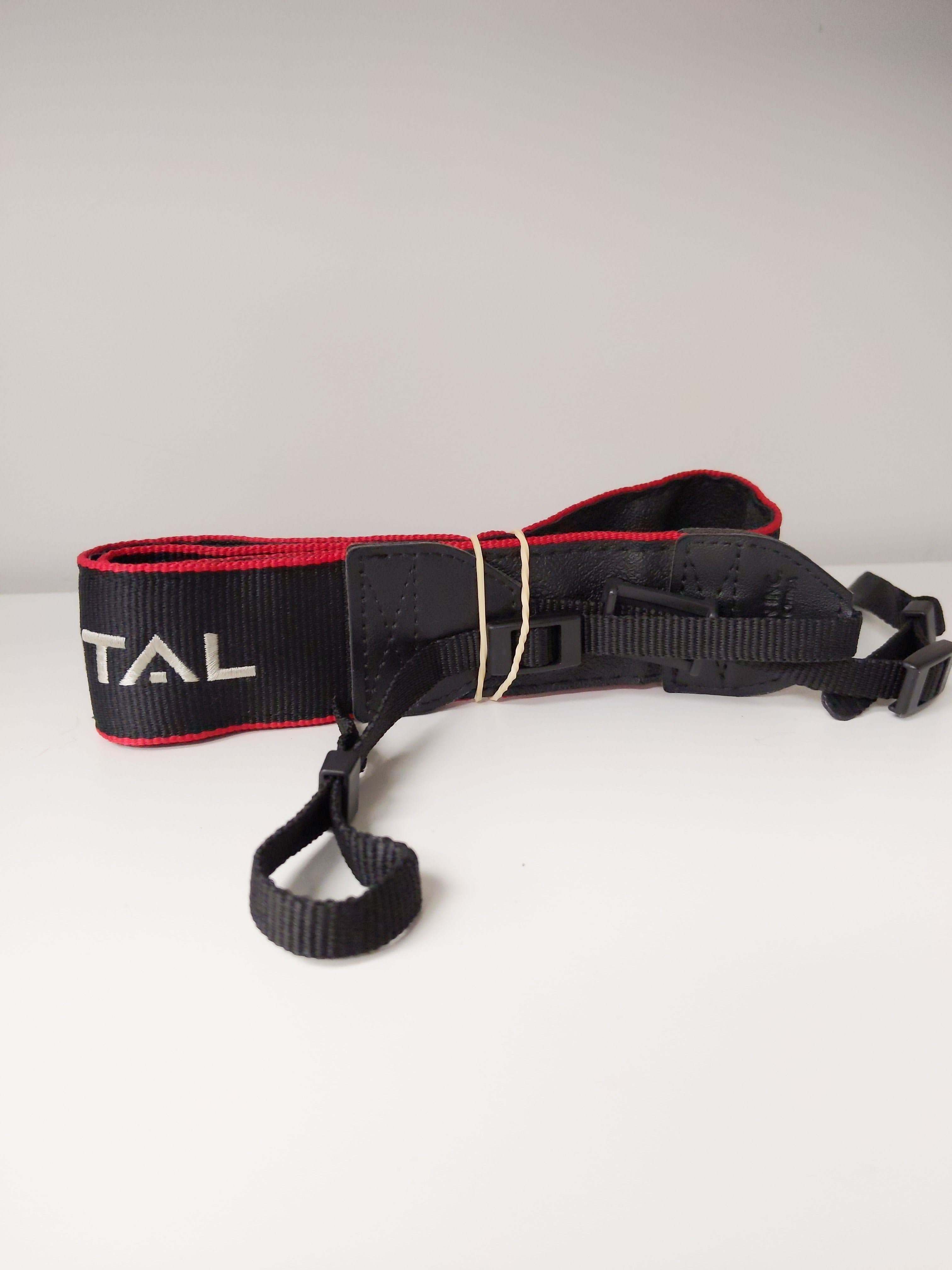 Canon "EOS Digital" Strap (Red/Black) #0767 - Thumbnail 2