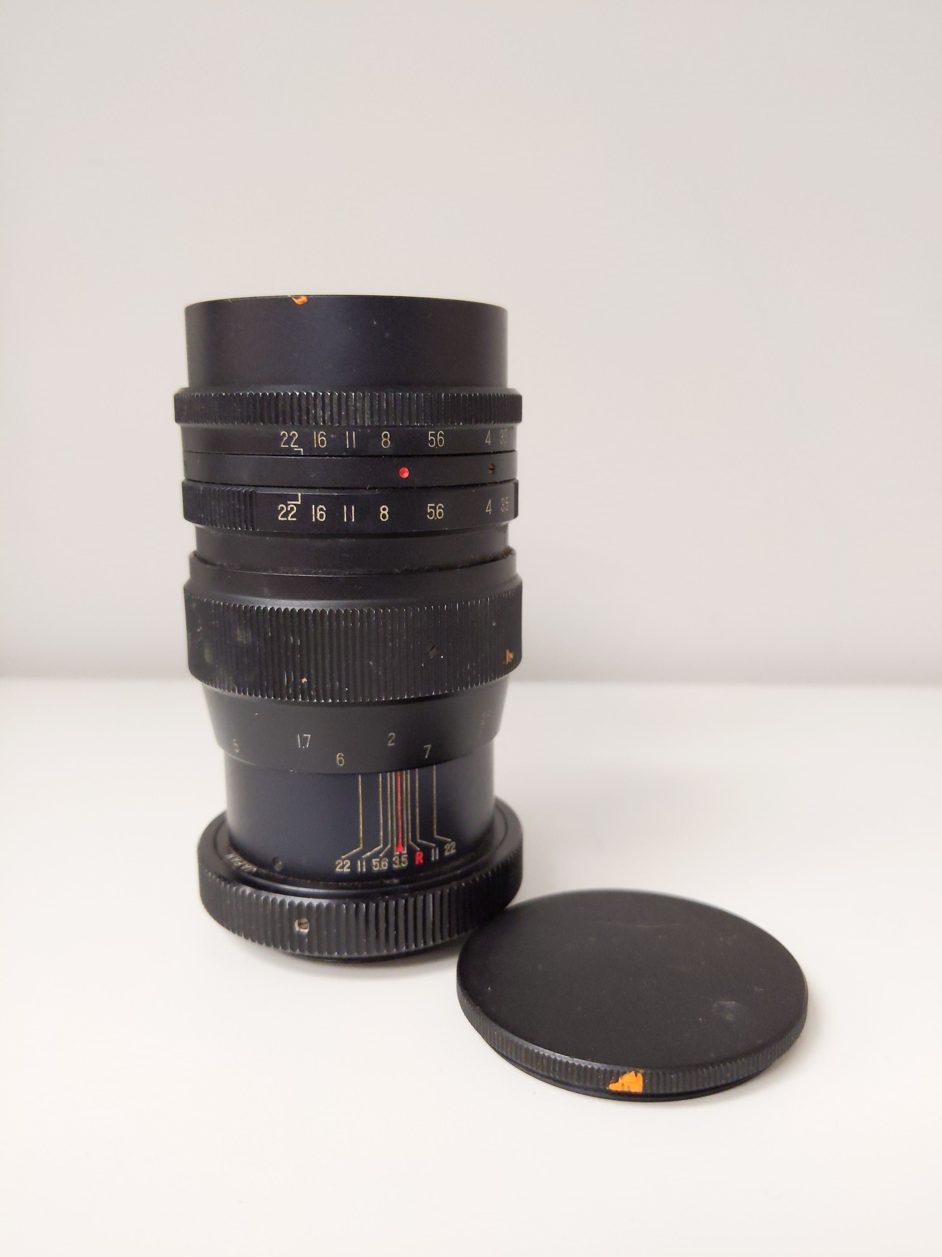 Vivitar Tele 135mm f/3.5 Lens w/ Aperture Lock (M42 Mount) #0730