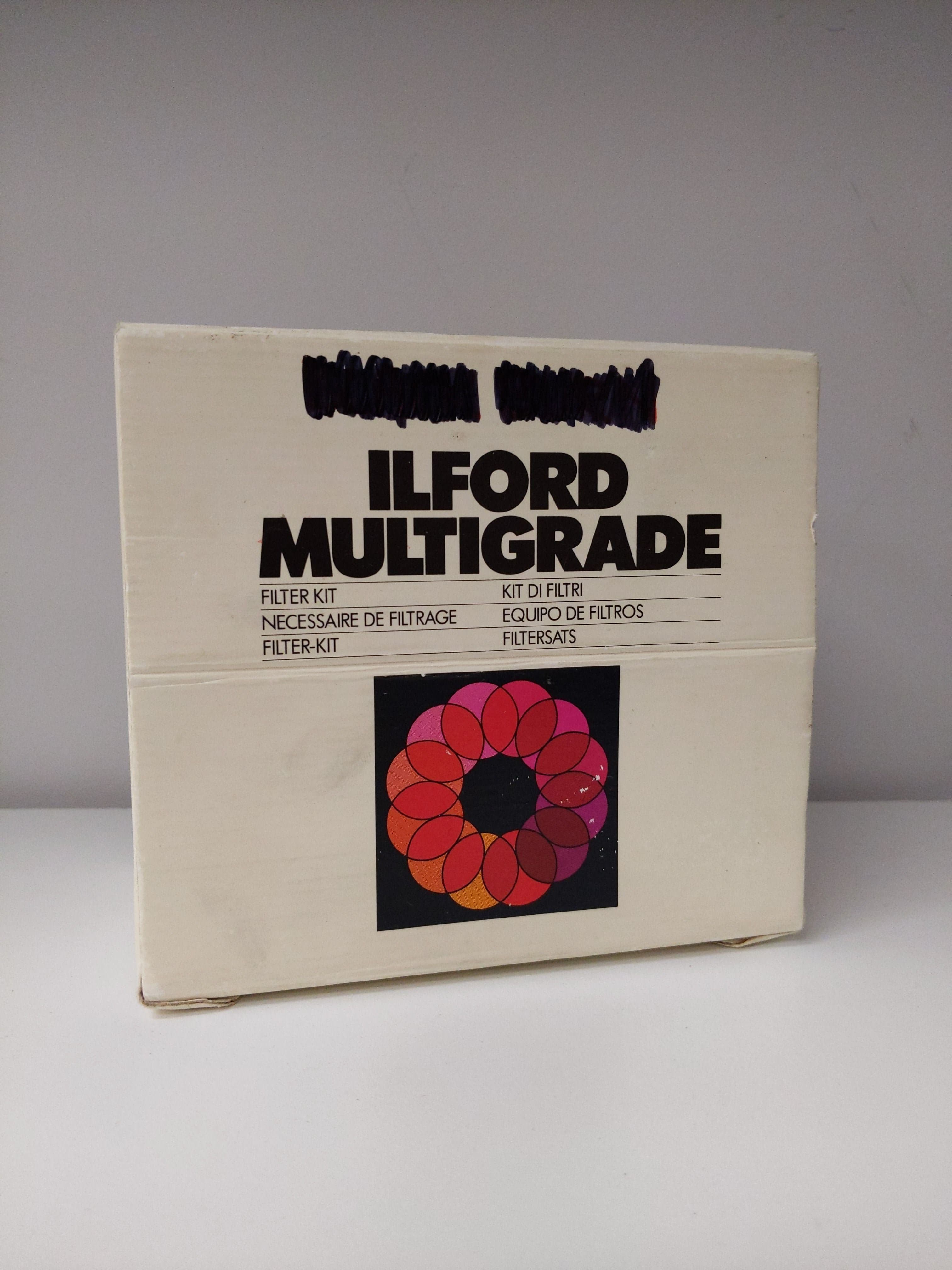 Ilford Multigrade Speed Matched Mounted Filter Kit for Enlarger #0691