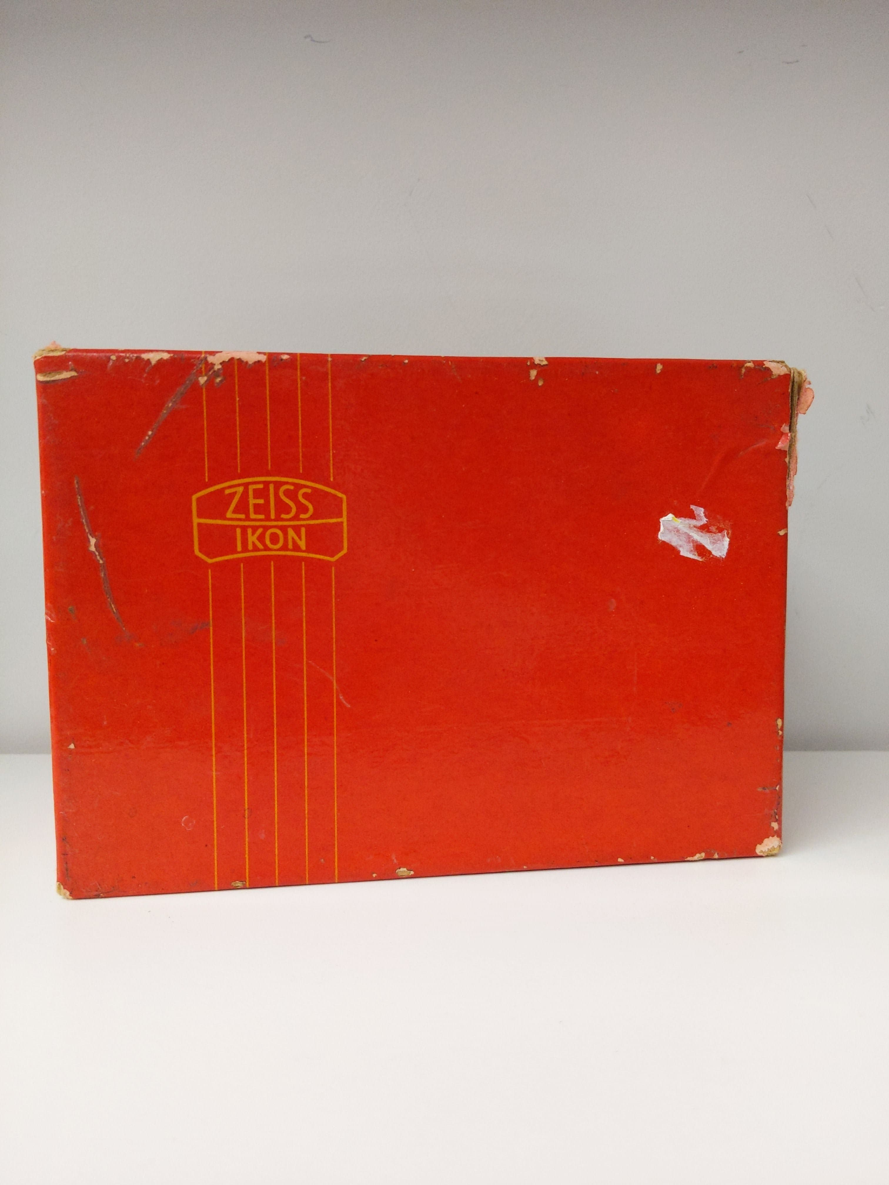 Brown Leather Zeiss Camera Case w/ Strap & Original Box for Zeiss Ikon Contina SLR Camera #0695 - Thumbnail 2