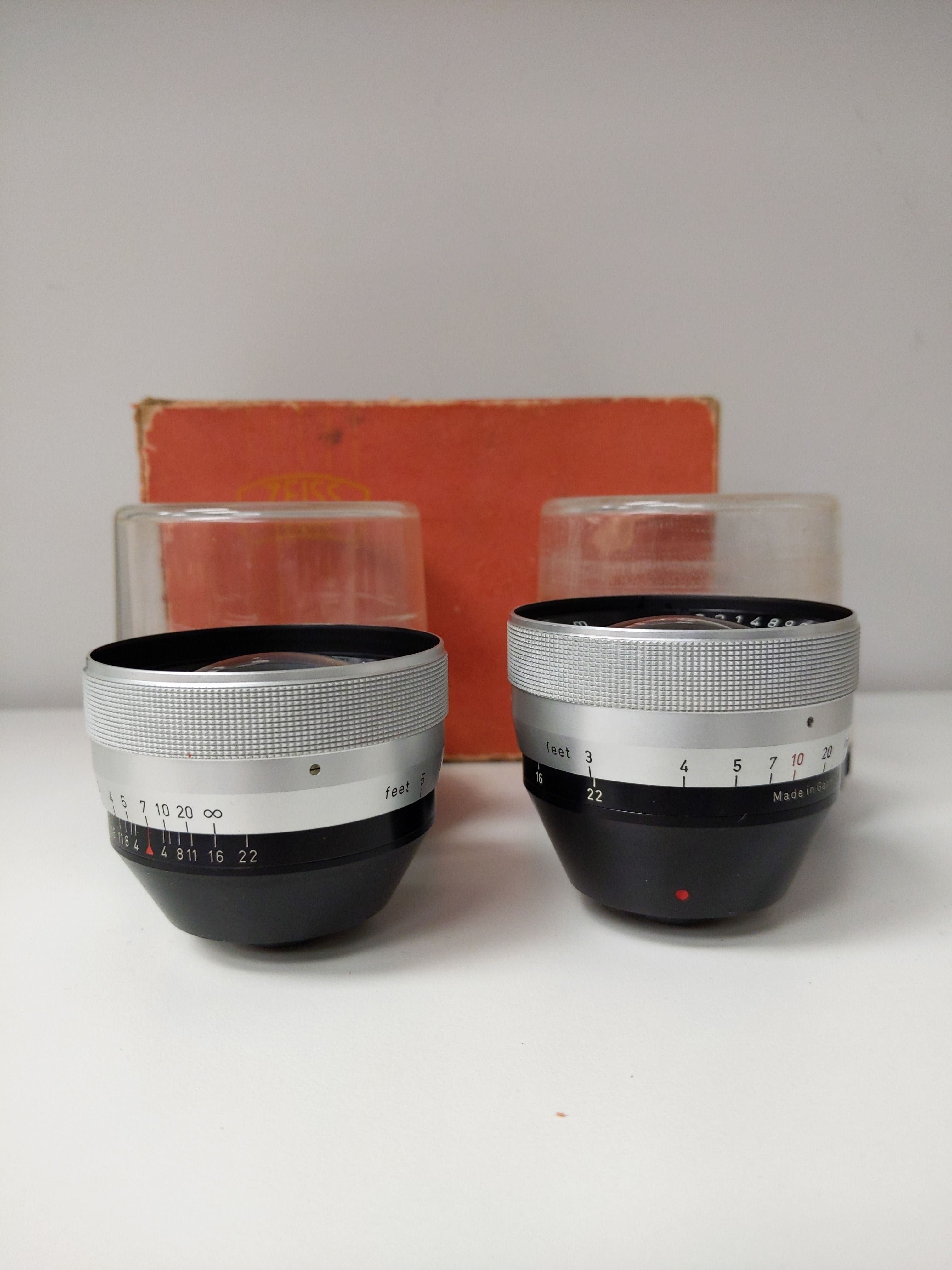 Zeiss Ikon Pantar Interchangable 30mm f/4 & 75mm f/4 Lens Kit w/ Box (Contaflex Alpha/Beta/Prima Mount) #0686 - Thumbnail 2