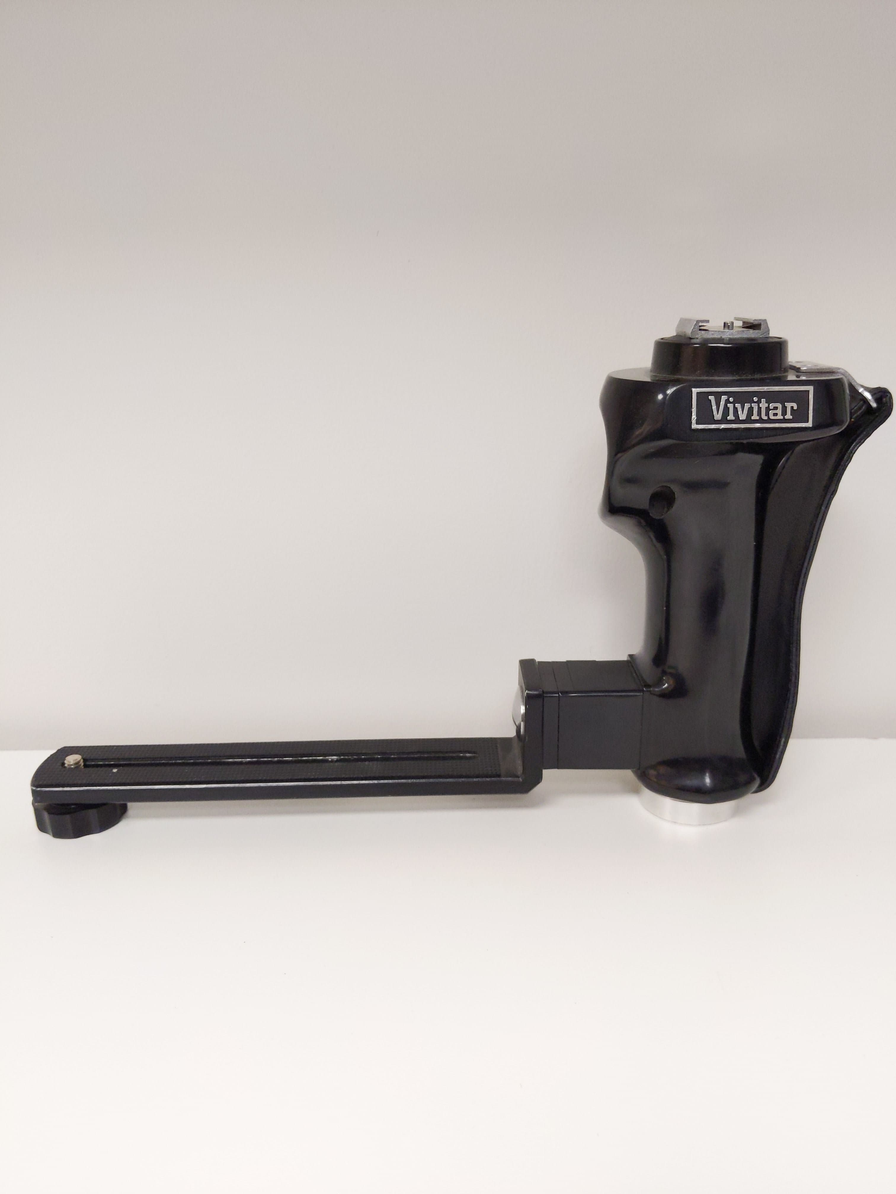 Vivitar PG-1 Left Hand Flash Camera Grip & Bracket #0388