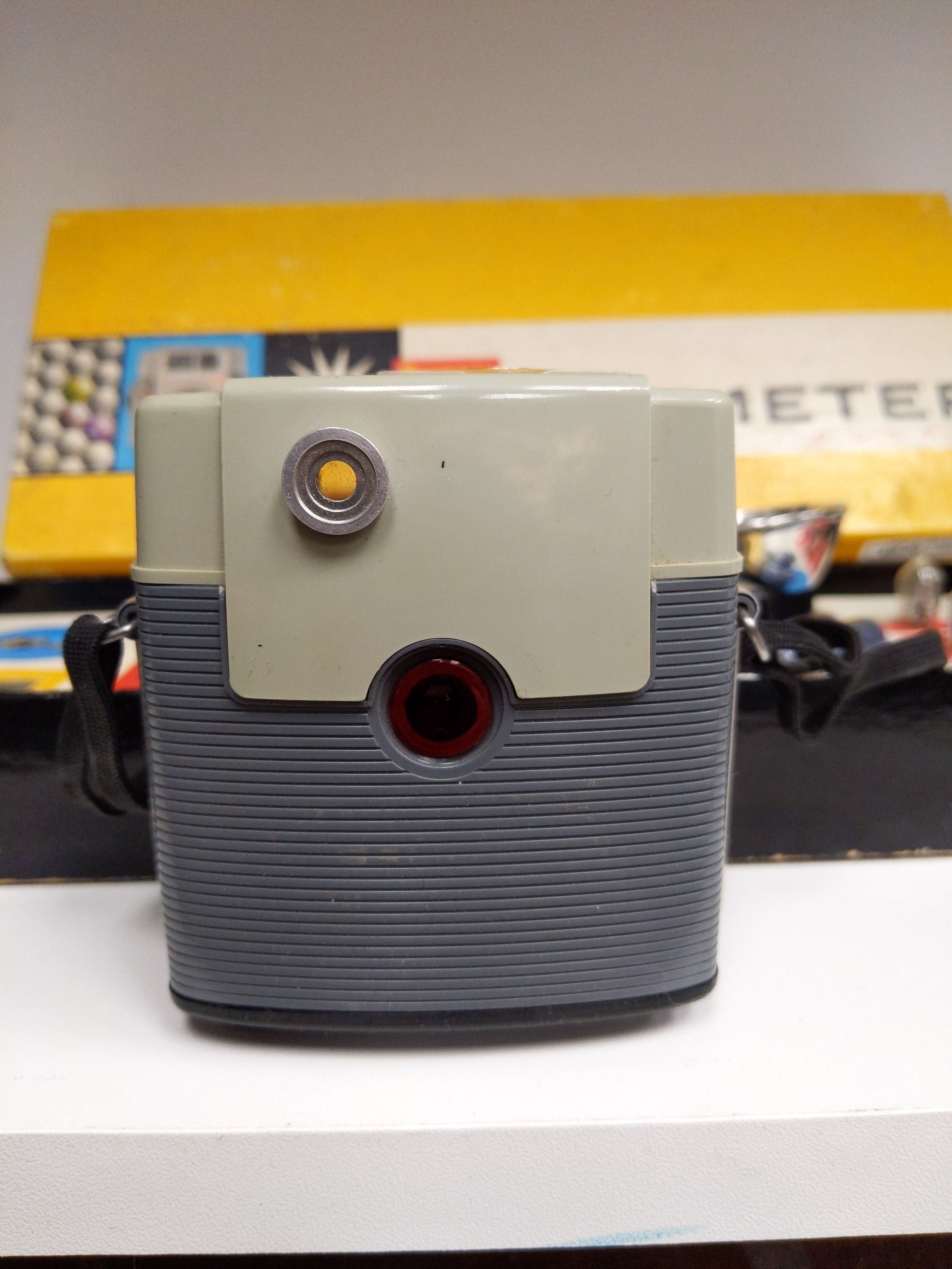 Kodak Brownie Starmeter Outfit 127 Film Camera w/ Original Box & Flash #0447 - Thumbnail 4