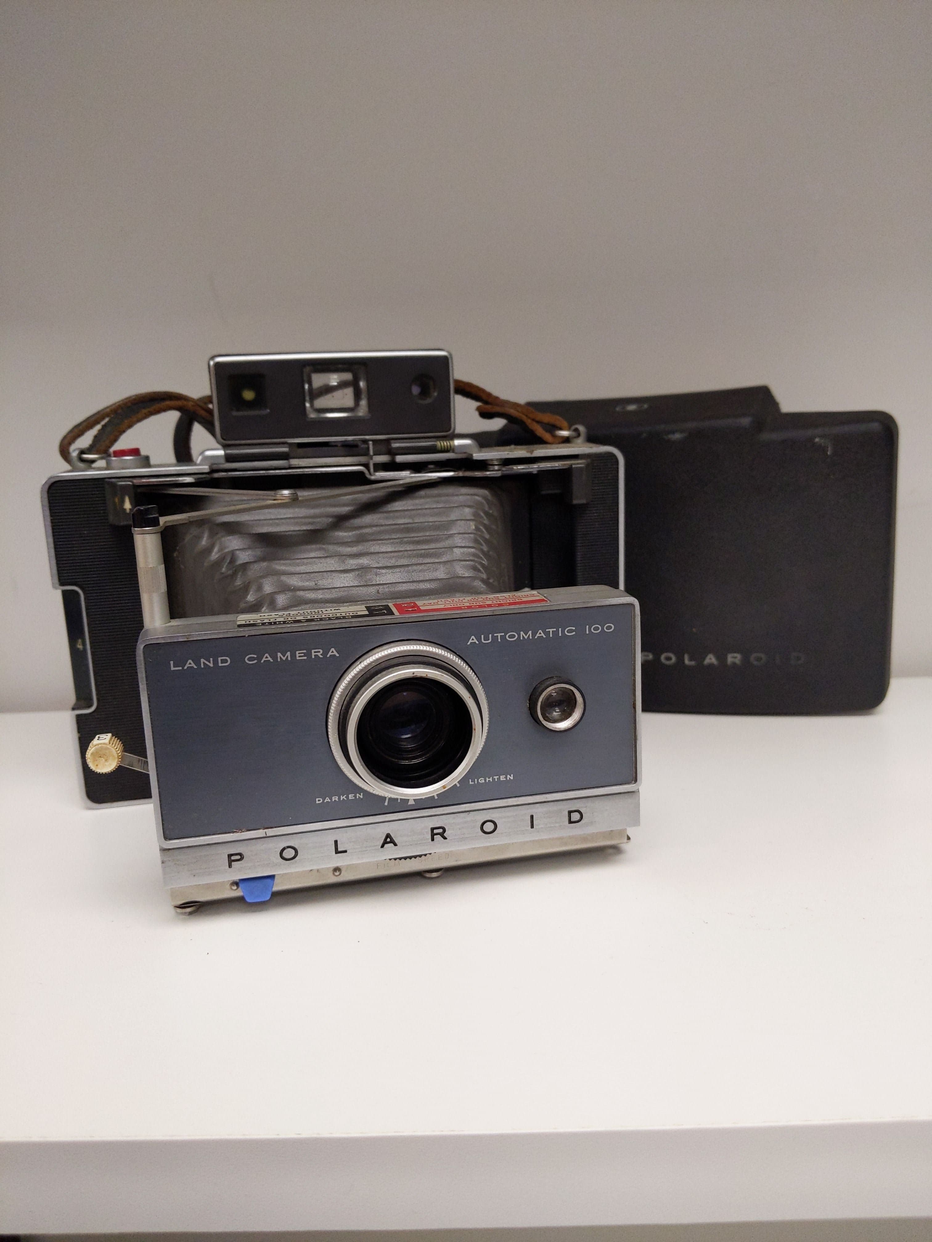 Polaroid Automatic 100 Land Camera w/ Case #0324