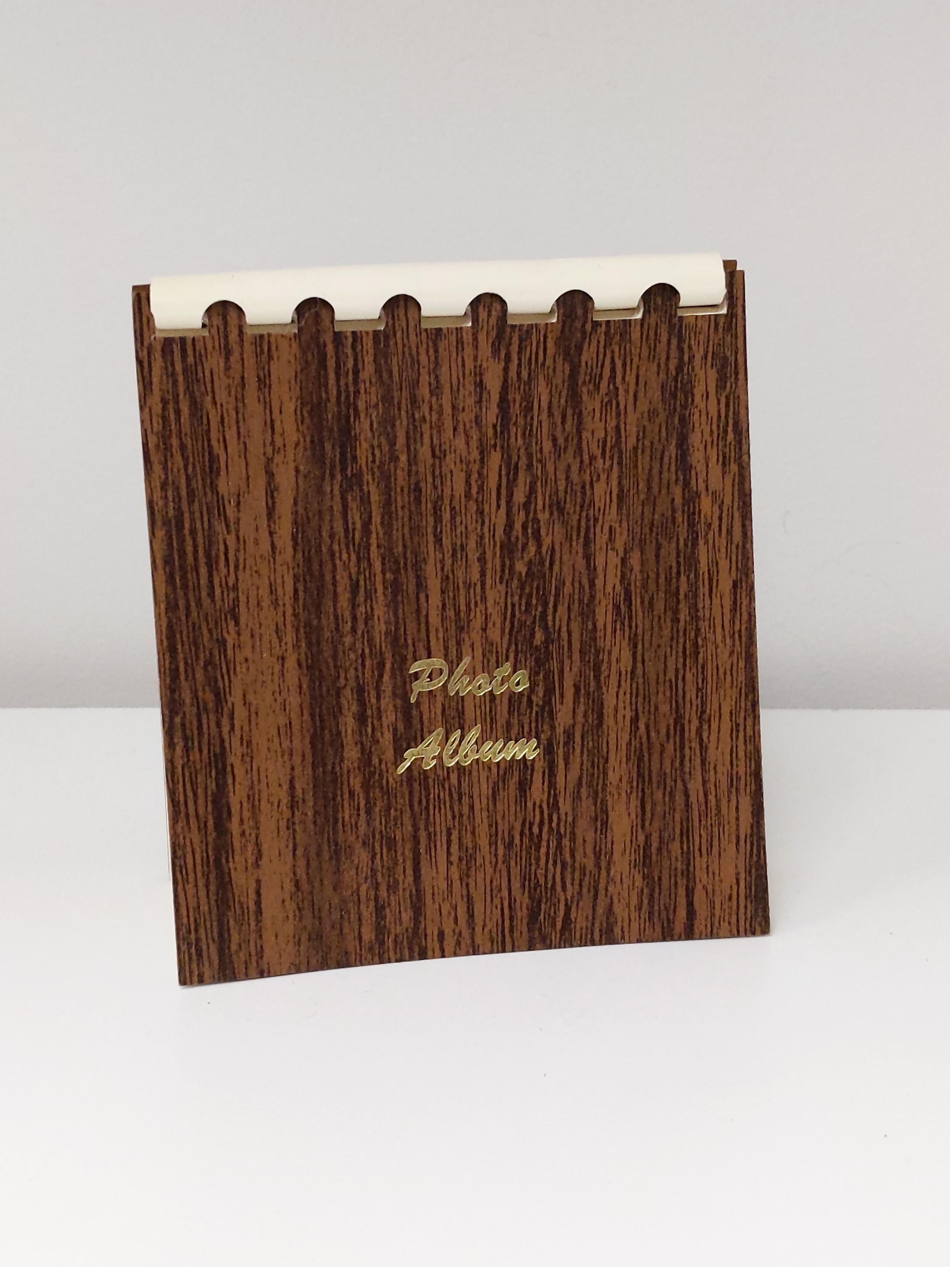 Pocket Photo Album (Wood Pattern) #0235