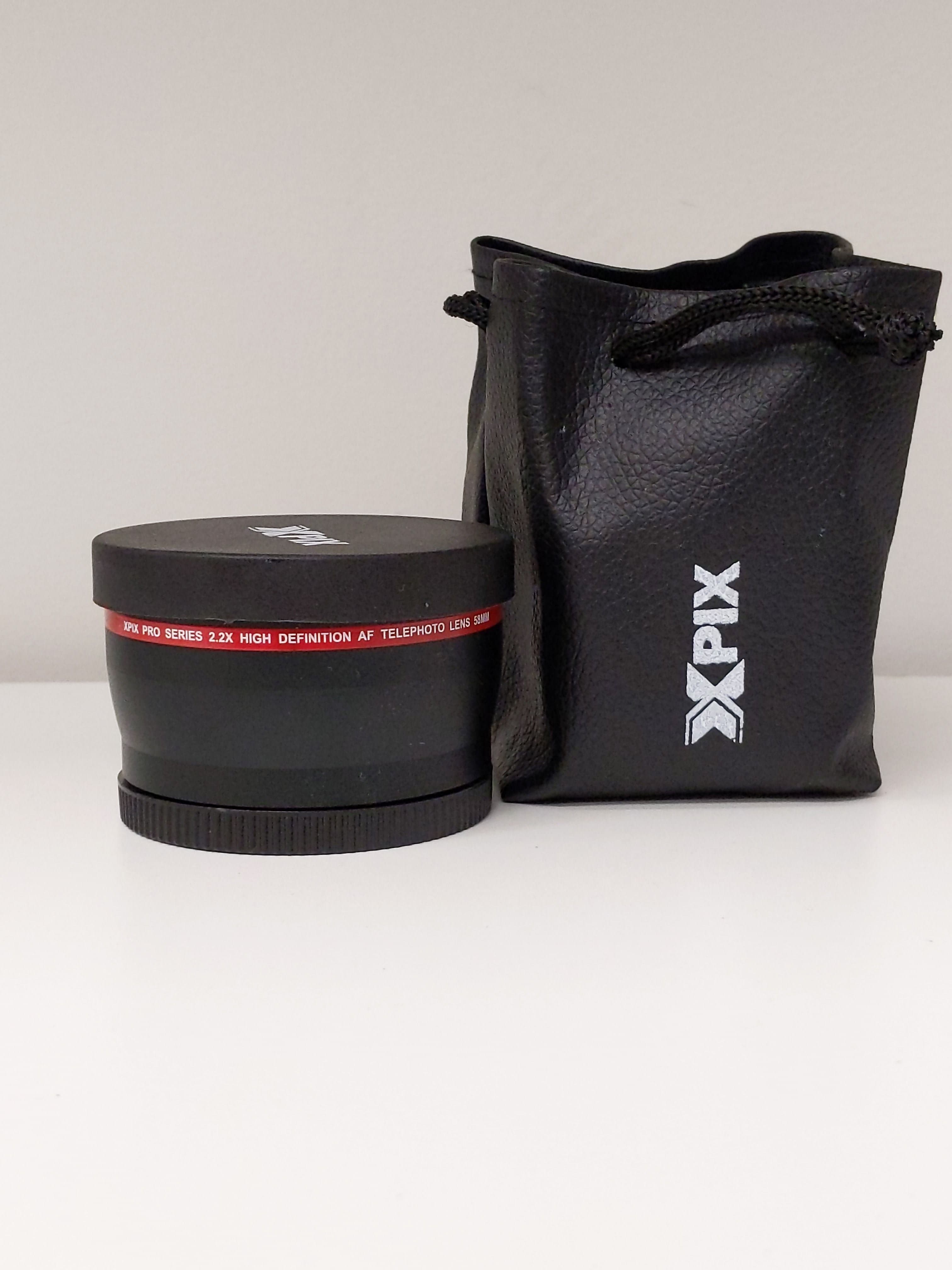 XPix 2.2x Telephoto Lens Attachment w/ Bag (58mm) #0074