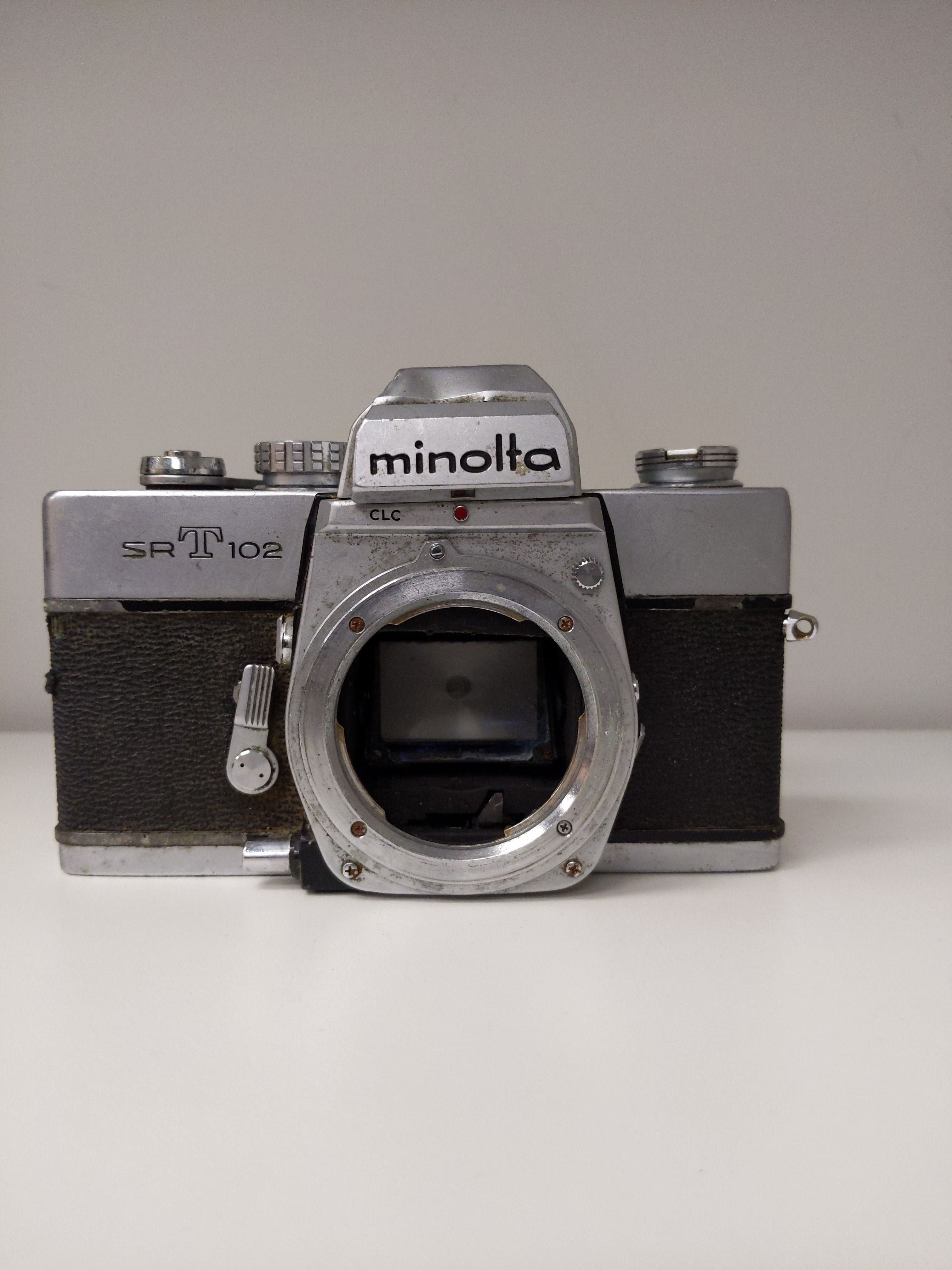 Minolta SR T 102 35mm Film Camera #0496