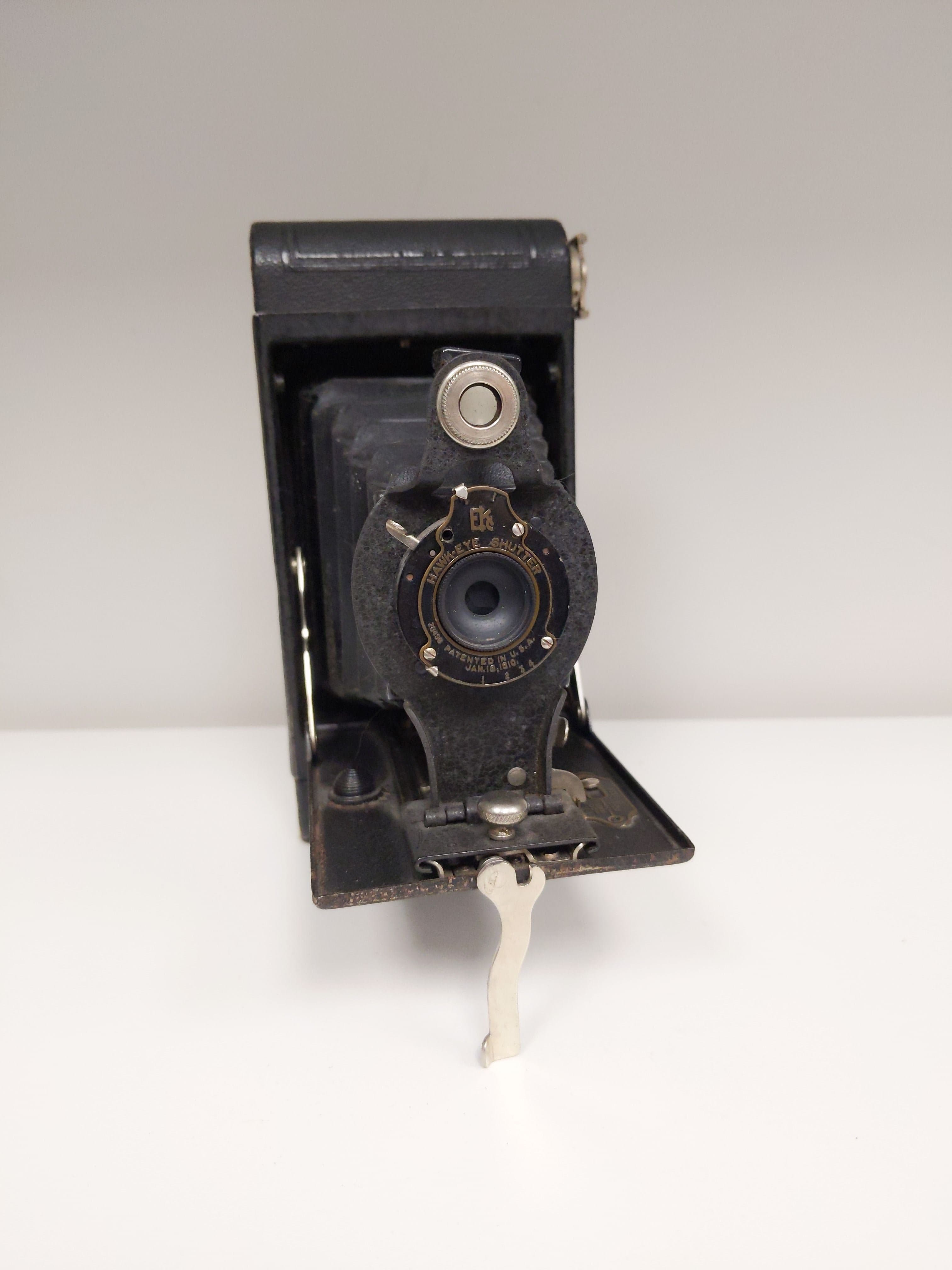 Kodak No. 2 Folding Cartridge Hawkeye 120 Film Camera #0431