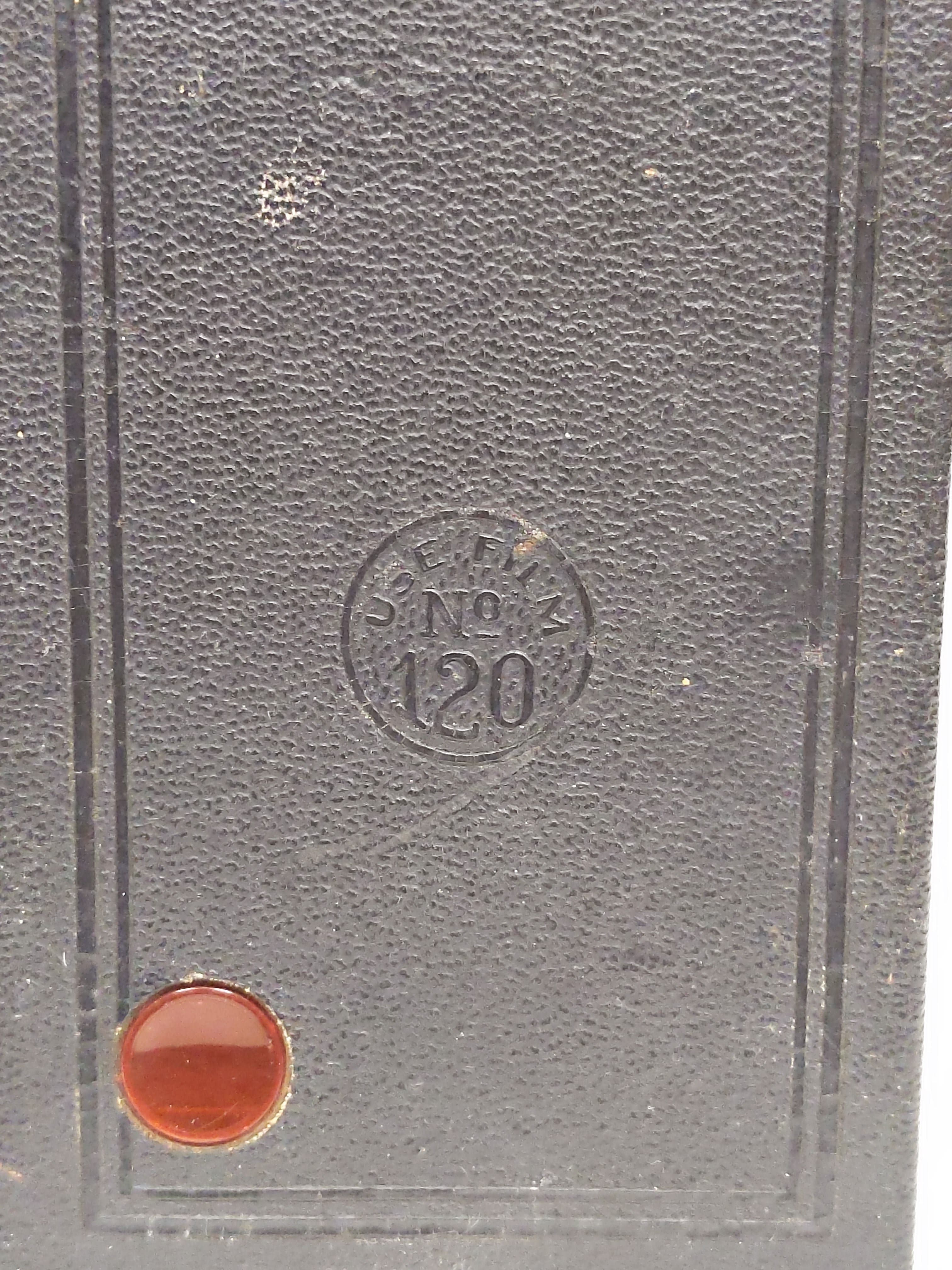 Kodak No. 2 Folding Cartridge Hawkeye 120 Film Camera #0431 - Thumbnail 3