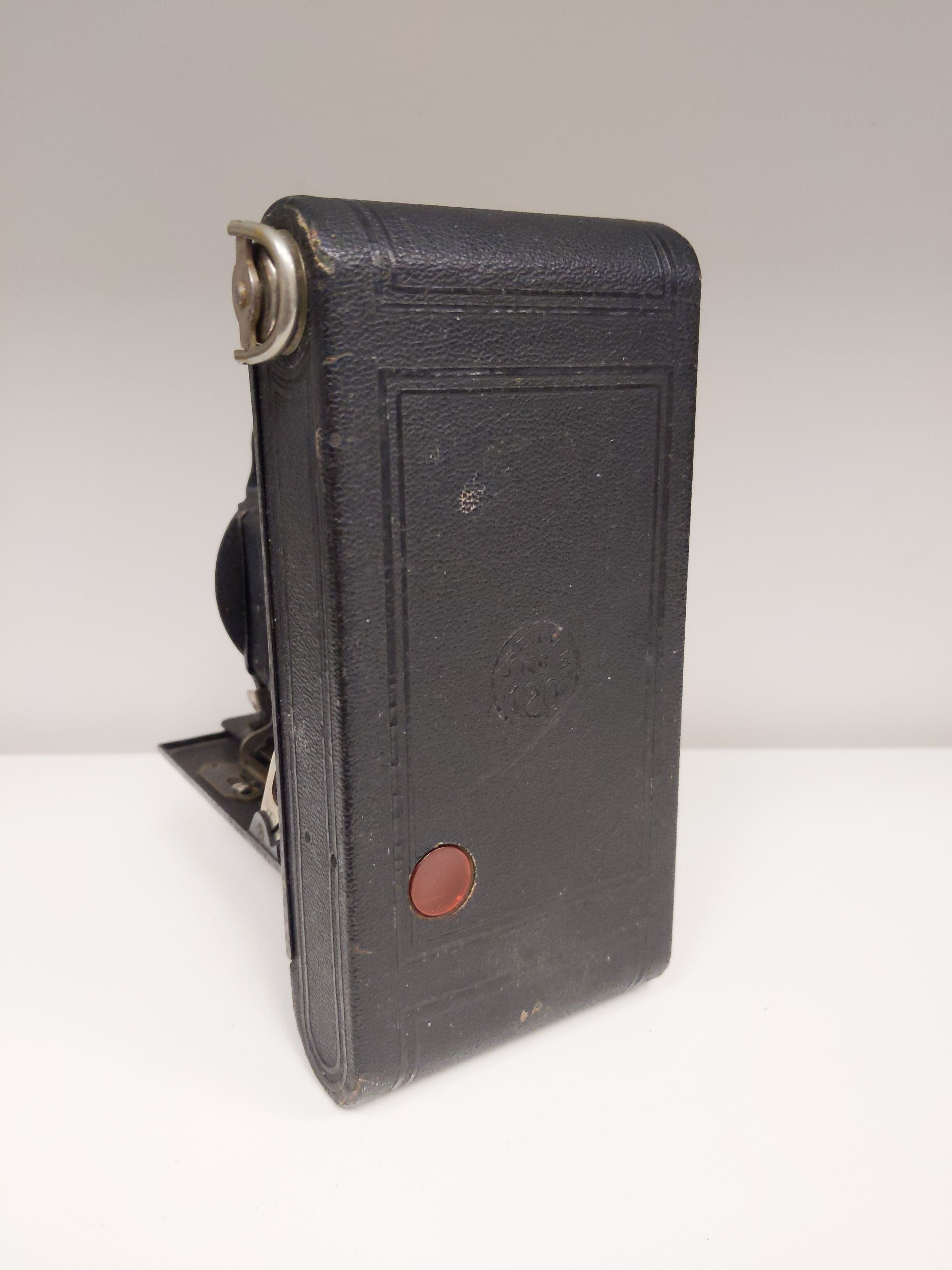 Kodak No. 2 Folding Cartridge Hawkeye 120 Film Camera #0431 - Thumbnail 2
