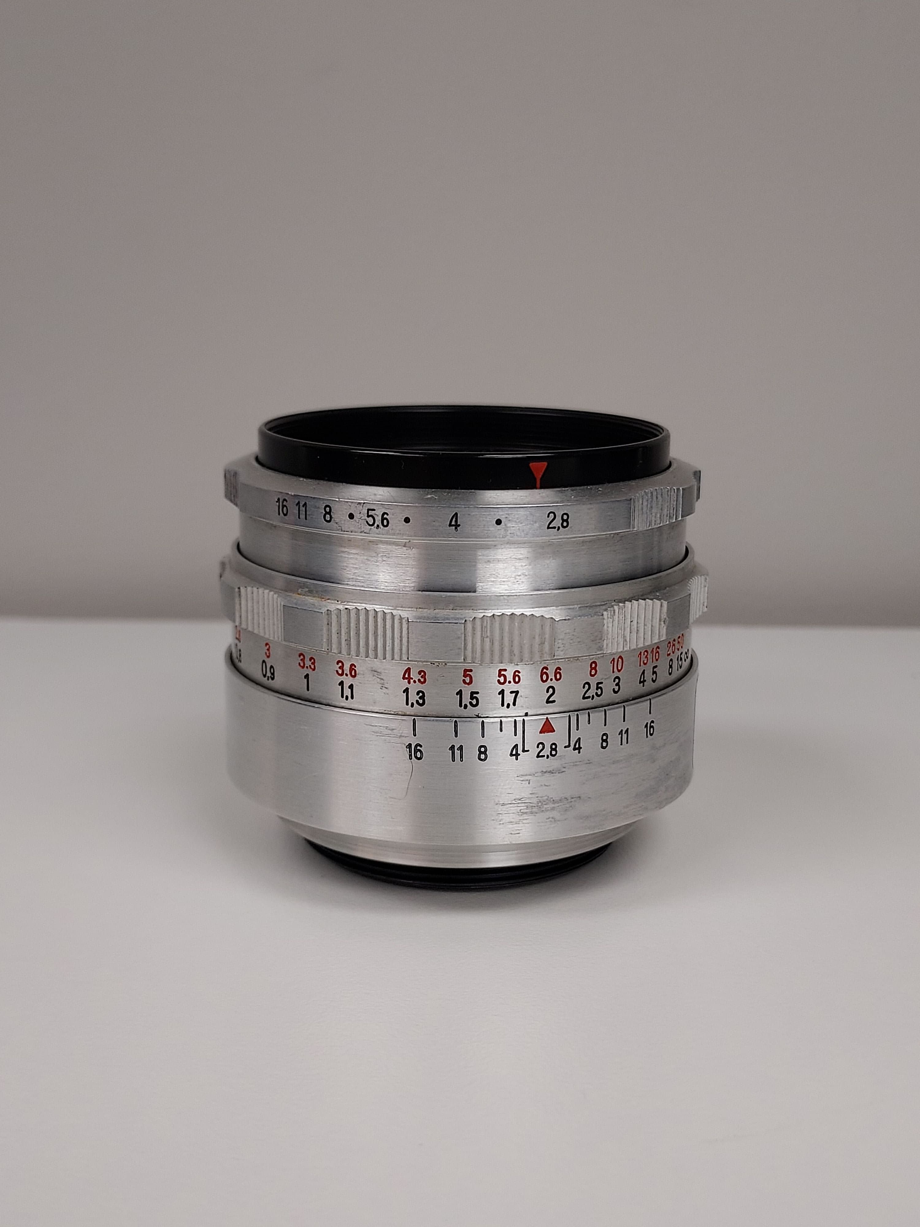 C.Z.Jena Tessar 50mm f/2.8 Lens (M42 Mount) #0581 - Thumbnail 2