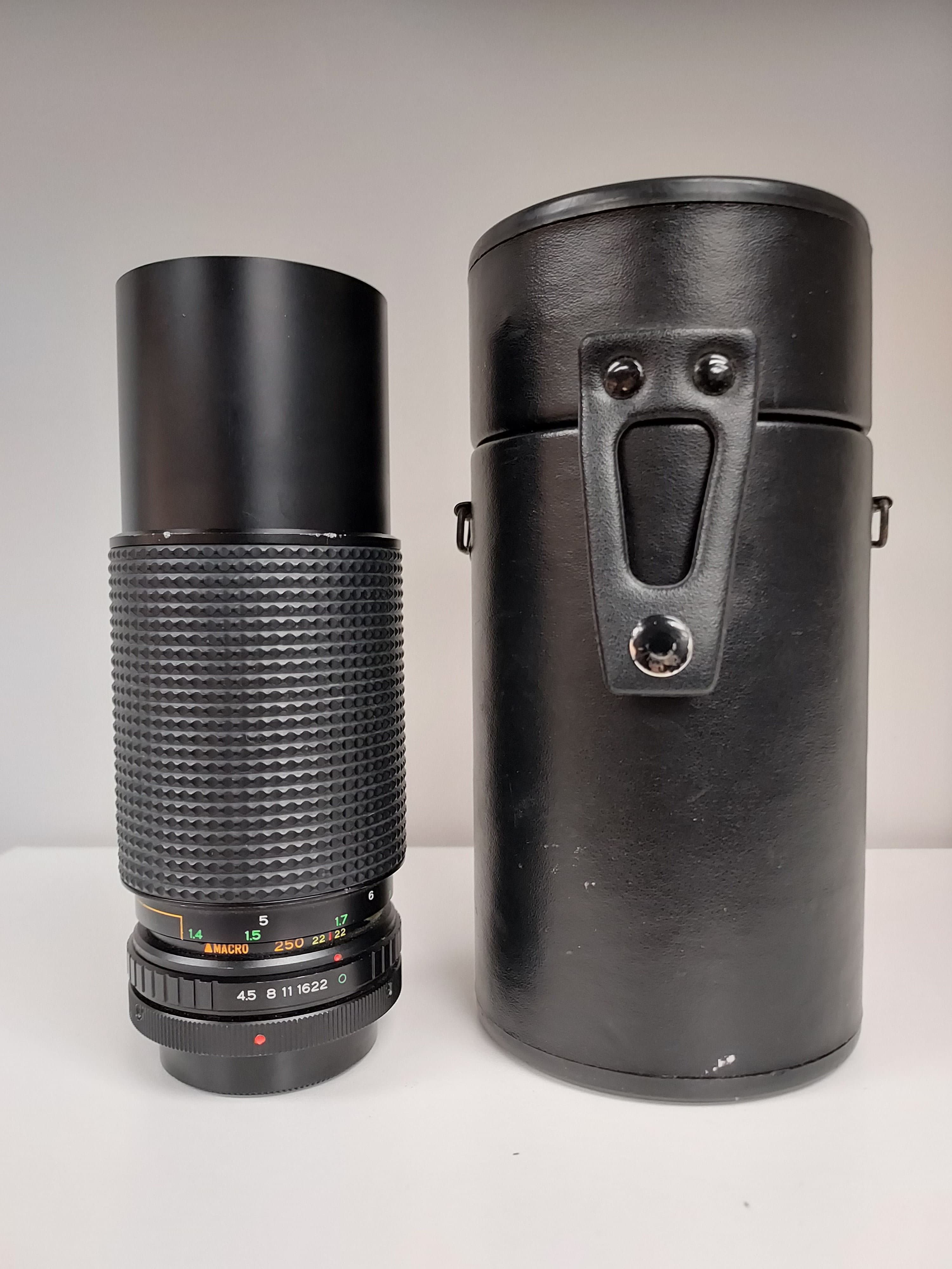 Sakar MC Zoom 80-250mm f/4.5-4.8 Lens w/ Case (Canon FD Mount) #0487 - Thumbnail 2