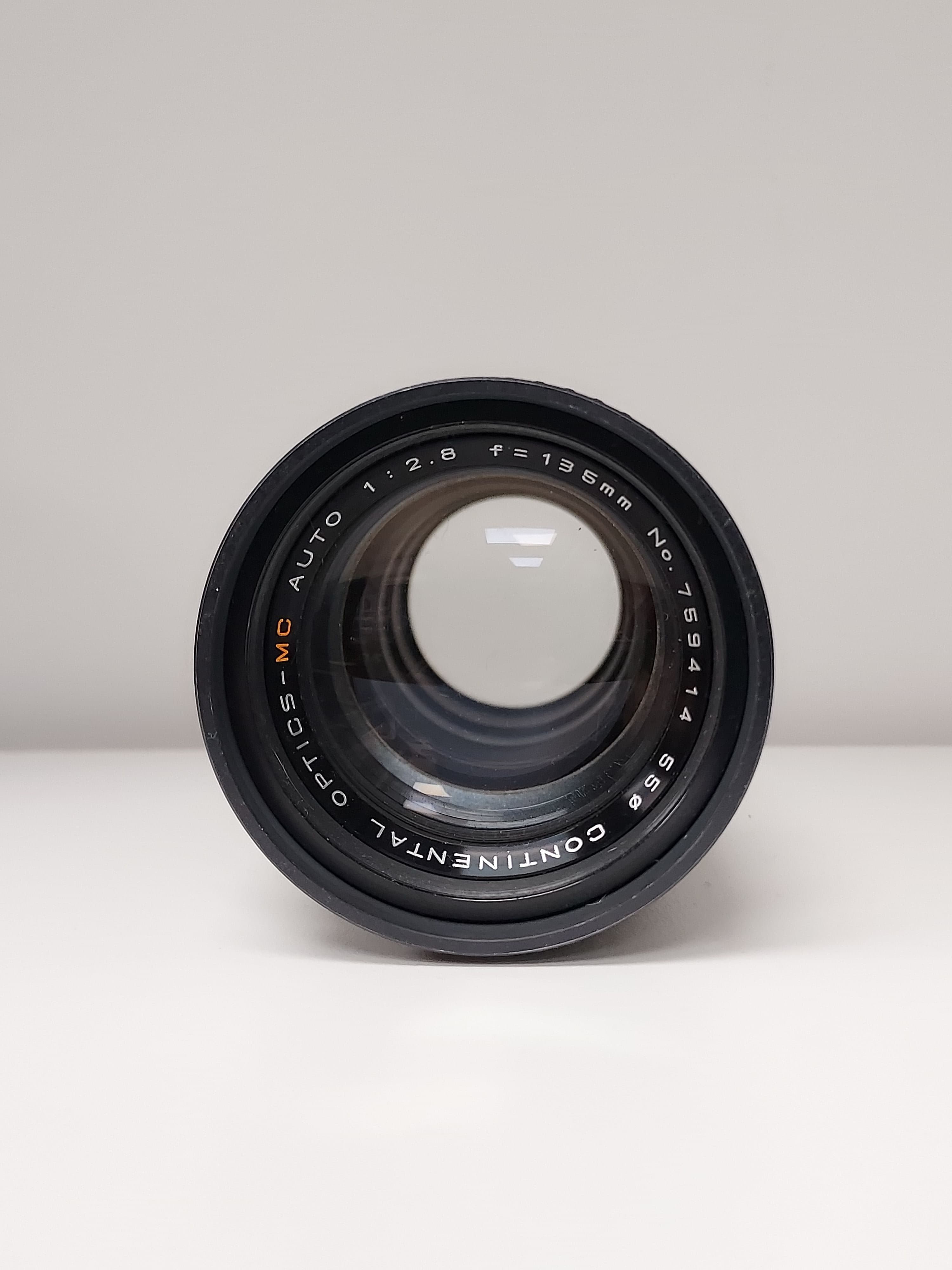 Continental Optics-MC Auto 135mm f/2.8 Lens (M42 Mount) #0491