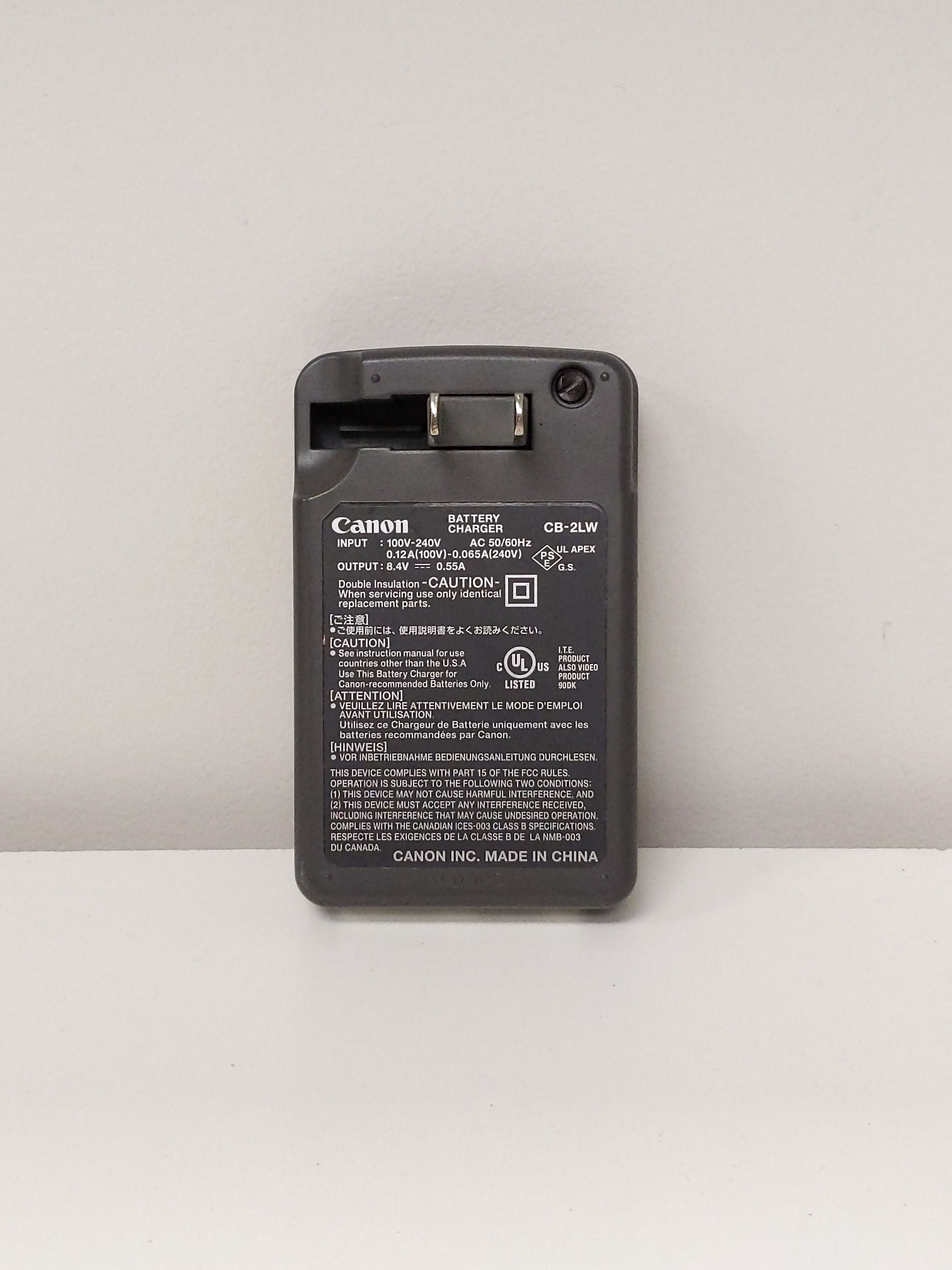 Canon CB-2LW Battery Charger (Grey) #0219 - Thumbnail 2