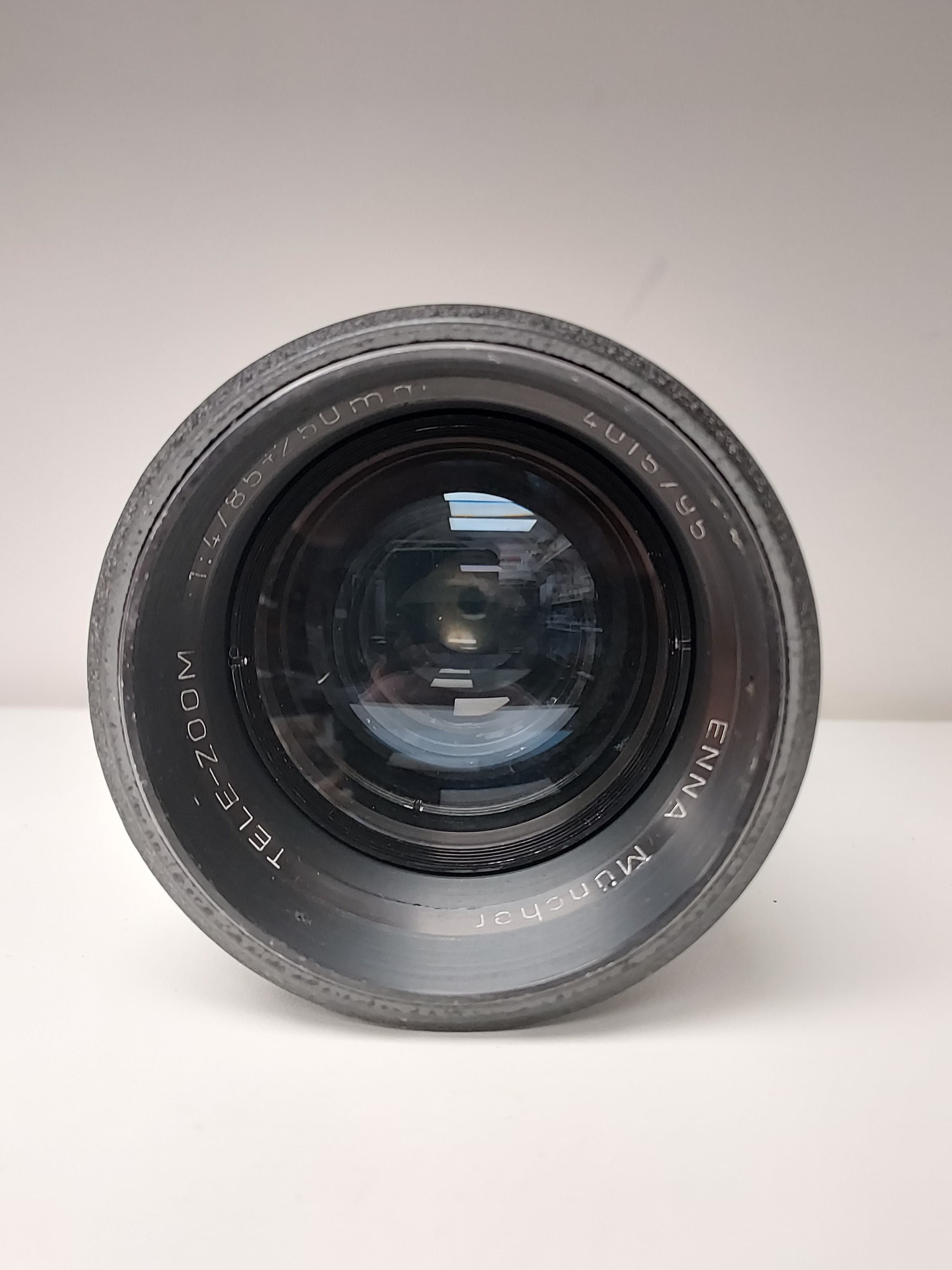 Enna Munchen Tele-Zoom 85-250mm f/4 w/ Internal Filter Holder (Exakta Mount) #0227