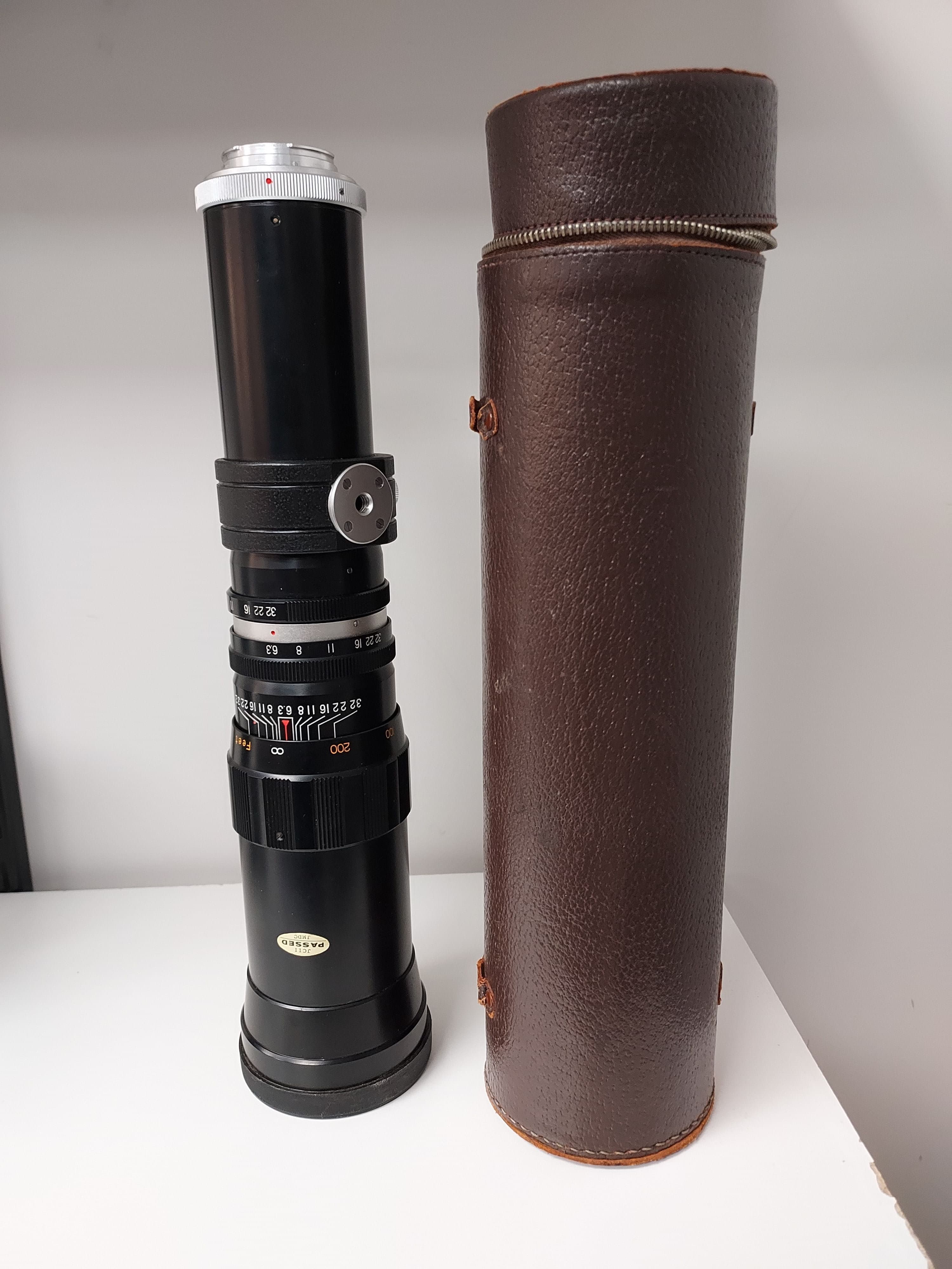 Vemar Telephoto 400mm f/6.3 Lens w/ Case (Exakta Mount) #0190 - Thumbnail 2