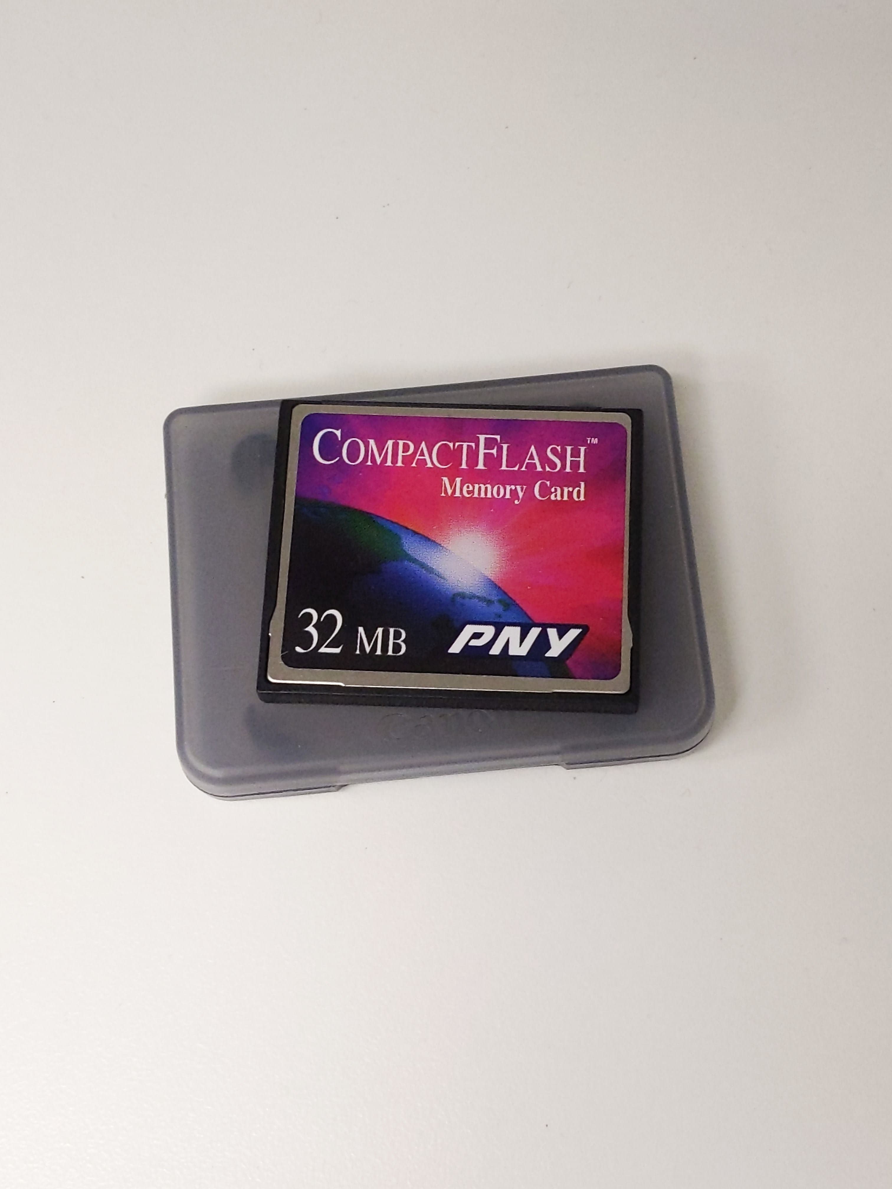 PNY Compact Flash Memory Card + Case (32MB) #0045 - Regular