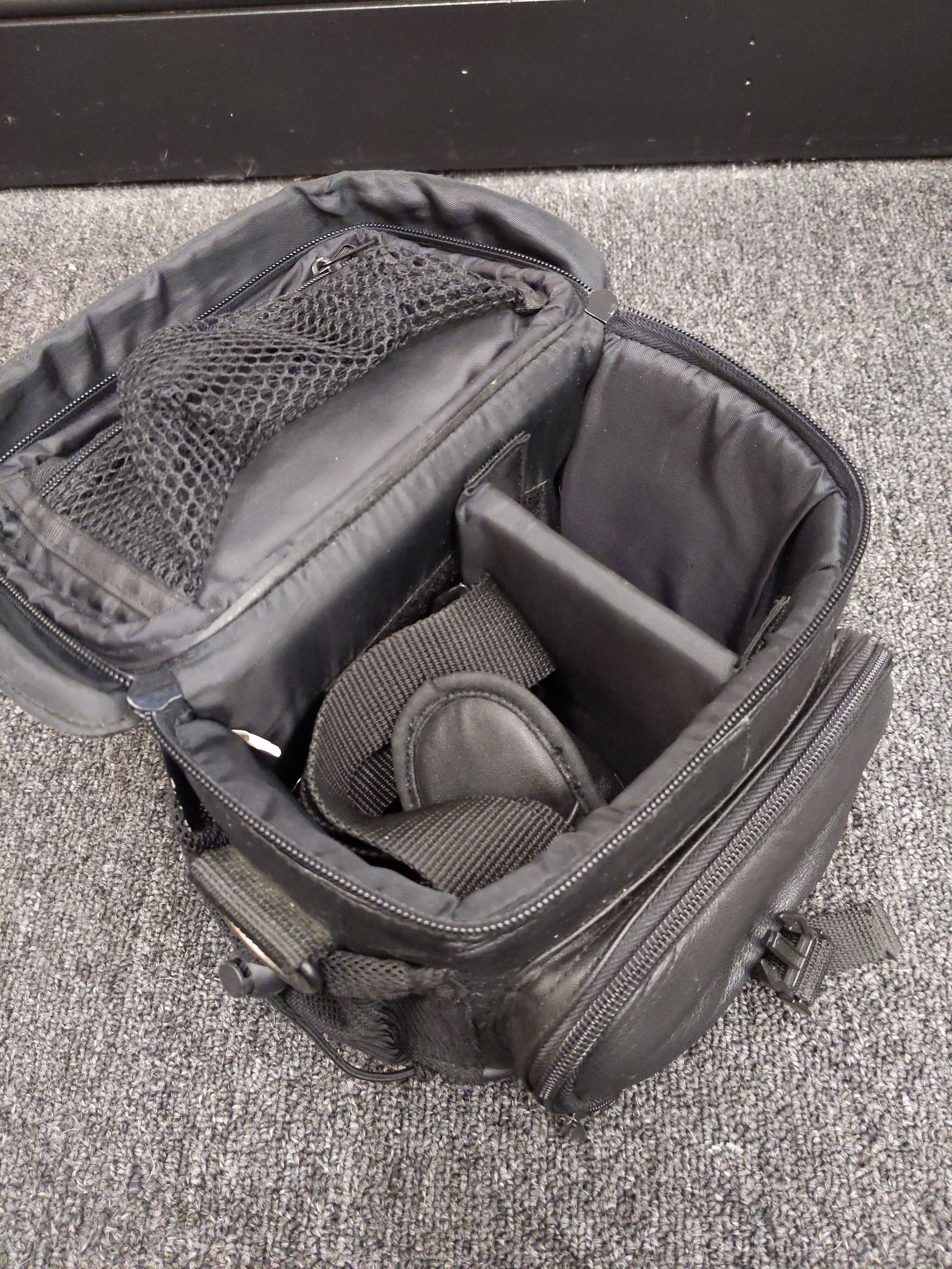 ESQ Small Leather Camera Bag #0109 - Regular - Thumbnail 3
