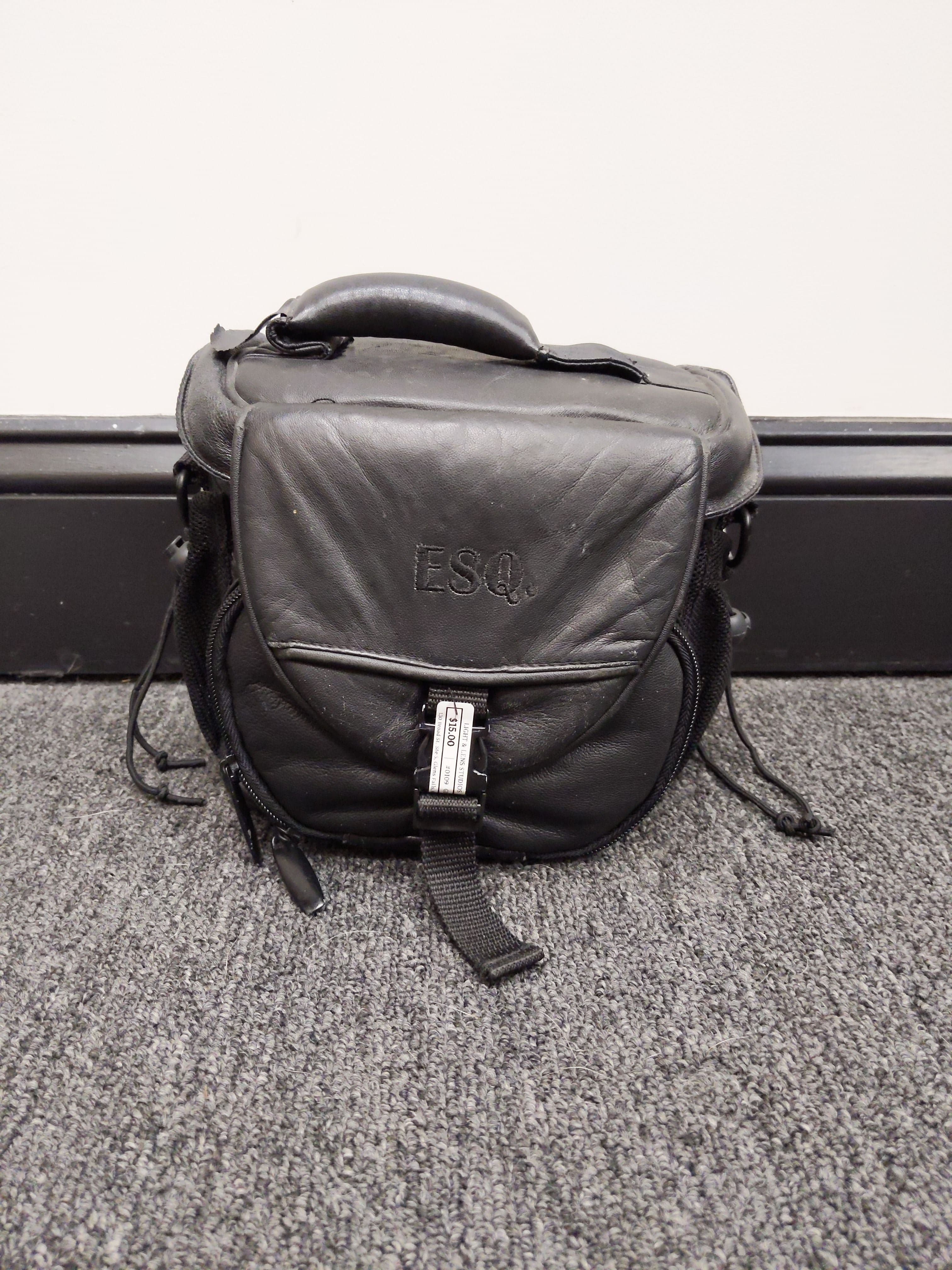 ESQ Small Leather Camera Bag #0109 - Regular