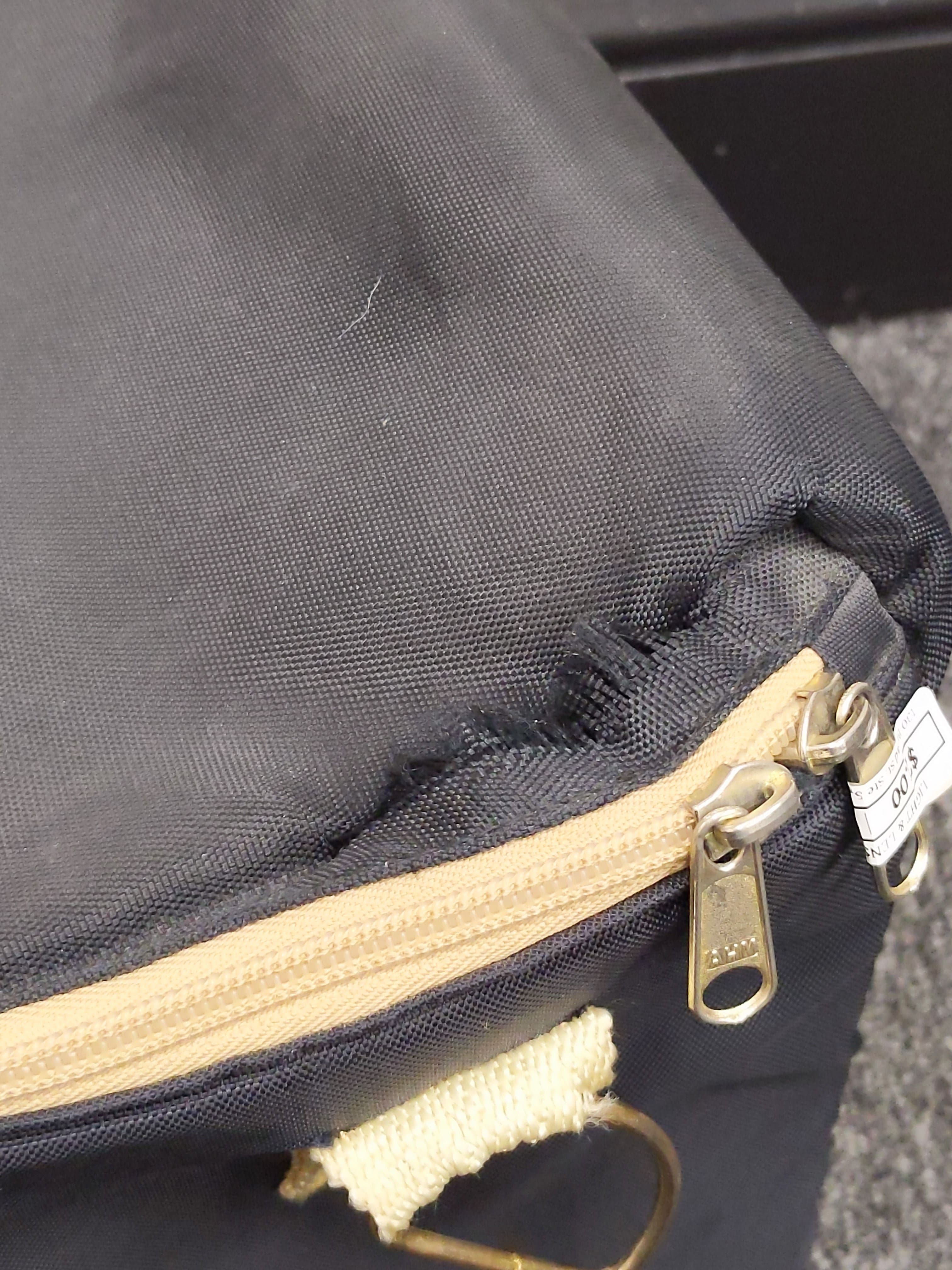 Unbranded Camera Bag (Black/Tan) #0158 - Thumbnail 3