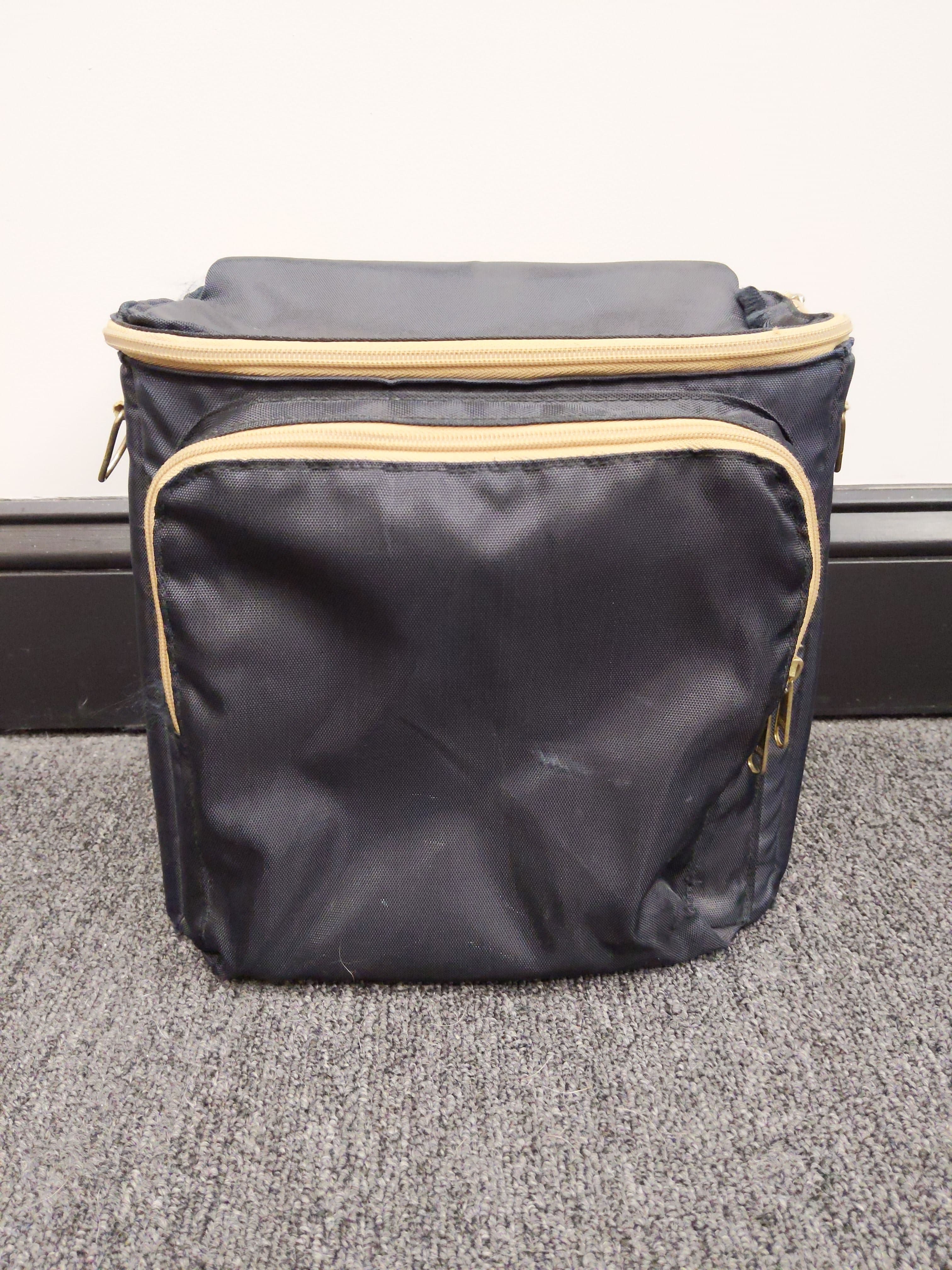 Unbranded Camera Bag (Black/Tan) #0158