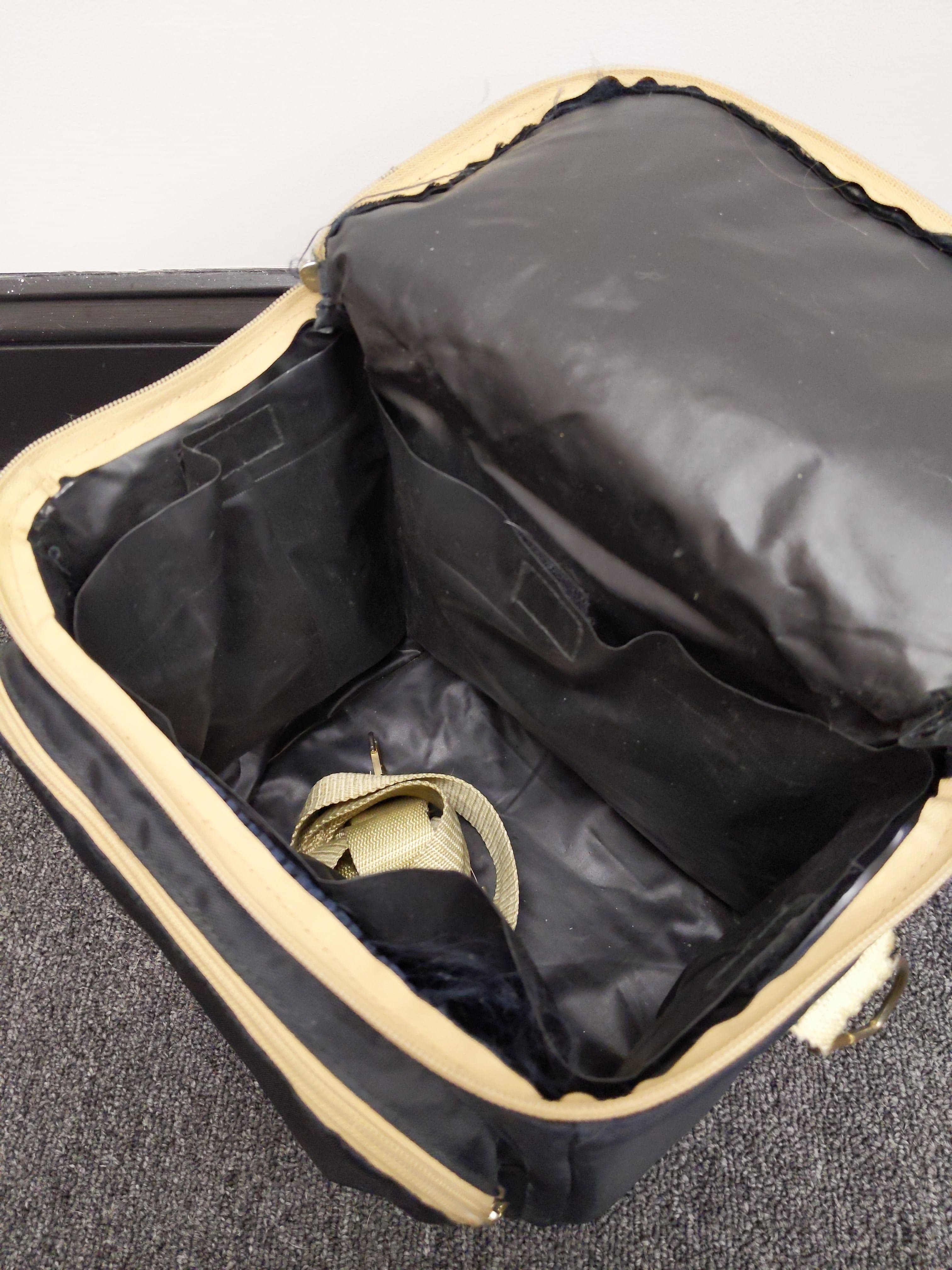 Unbranded Camera Bag (Black/Tan) #0158 - Thumbnail 4
