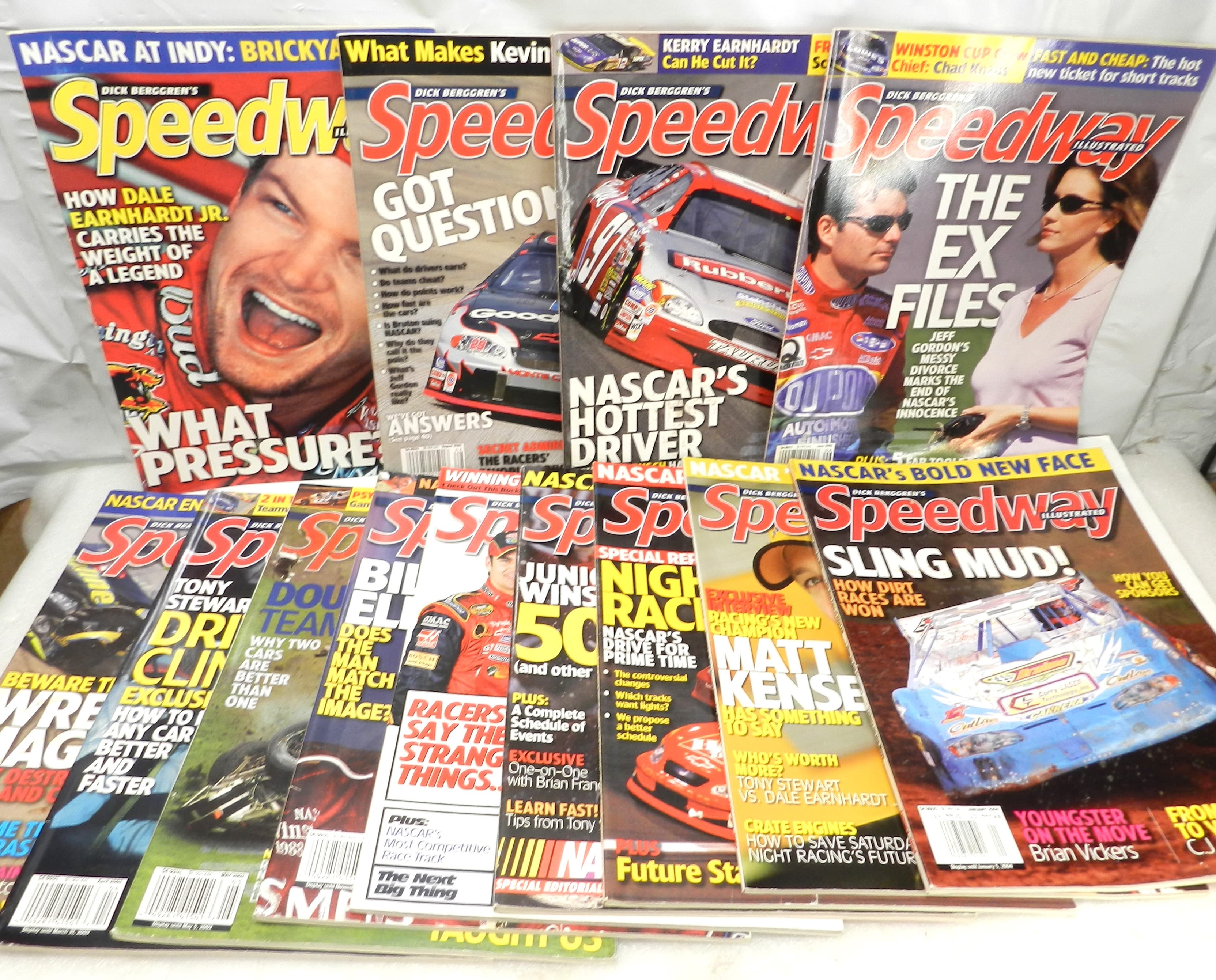 13 Dick Berggren's Speedway Illustrated Magazine Lot 2003 2004 2006 (P45J)