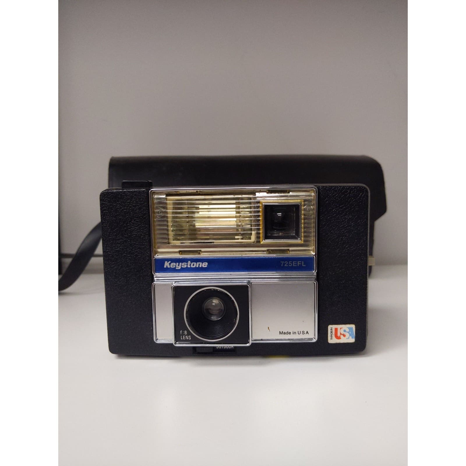 Keystone 725EFL 35mm Camera w/ Leather Case #0234 - Regular
