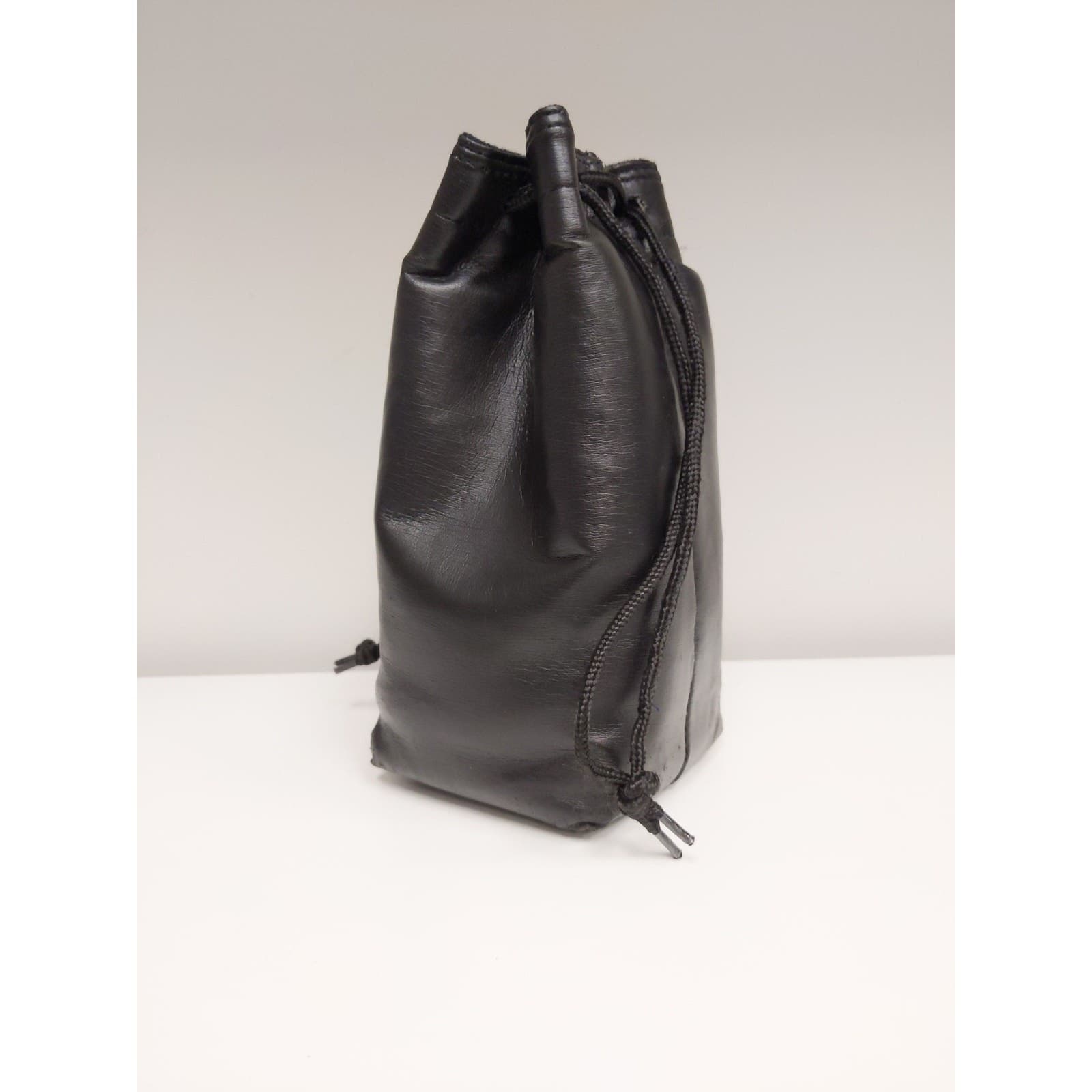 Leather Lens Pullstring Pouch (9") #0101 - Regular