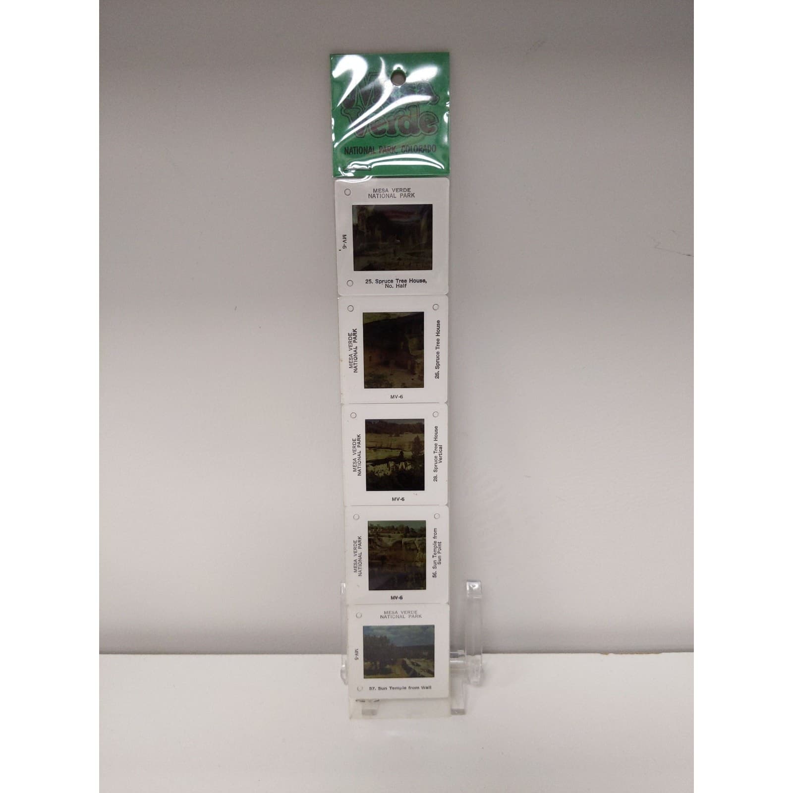Mesa Verde National Park, Colorado Slides (Set of 5) *SEALED* #0213 - Regular