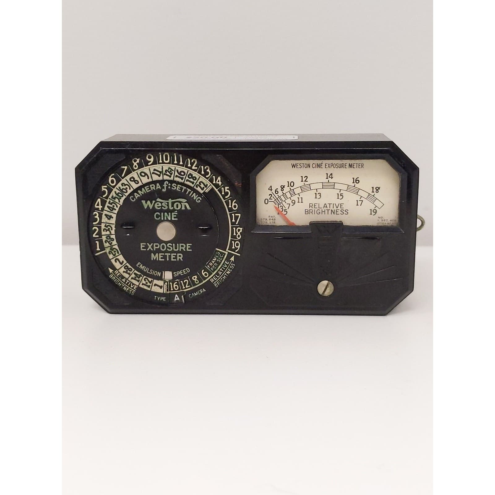 Weston Cine Model 819 Exposure Meter #0395 - Regular