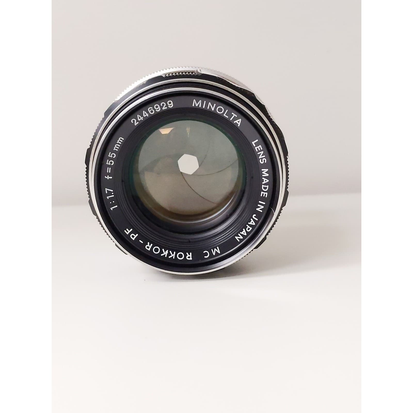 Minolta Rokkor-PF 55mm f/1.7 Lens (Minolta MD Mount) #0913 - Thumbnail 2