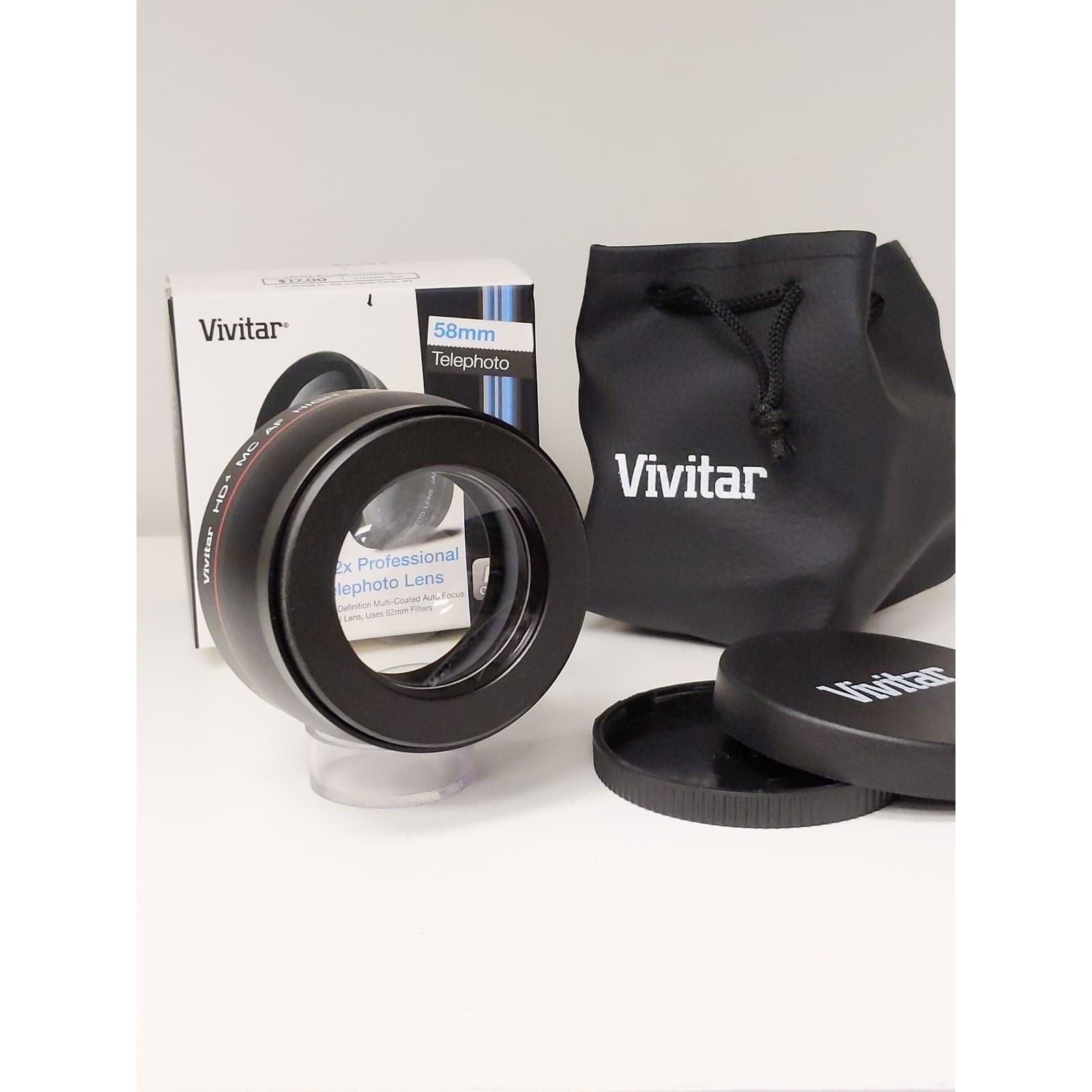 Vivitar 2.2x Professional Telephoto Lens Attachment w/ Original Box & Bag (58mm) #0069 - Regular - Thumbnail 4