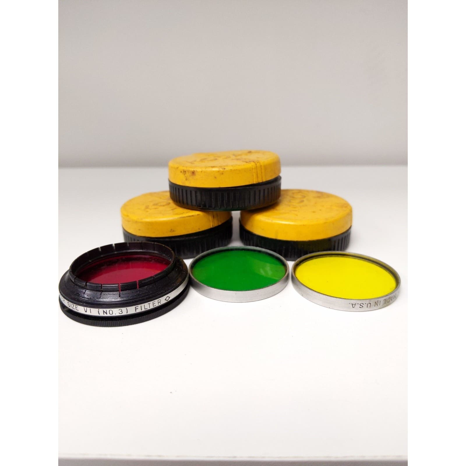 Harrison 36mm Adapter Size VI (No.3) Filter (w/ Series IV Filter F, XI, & K2) + Cases #0176 - Regular