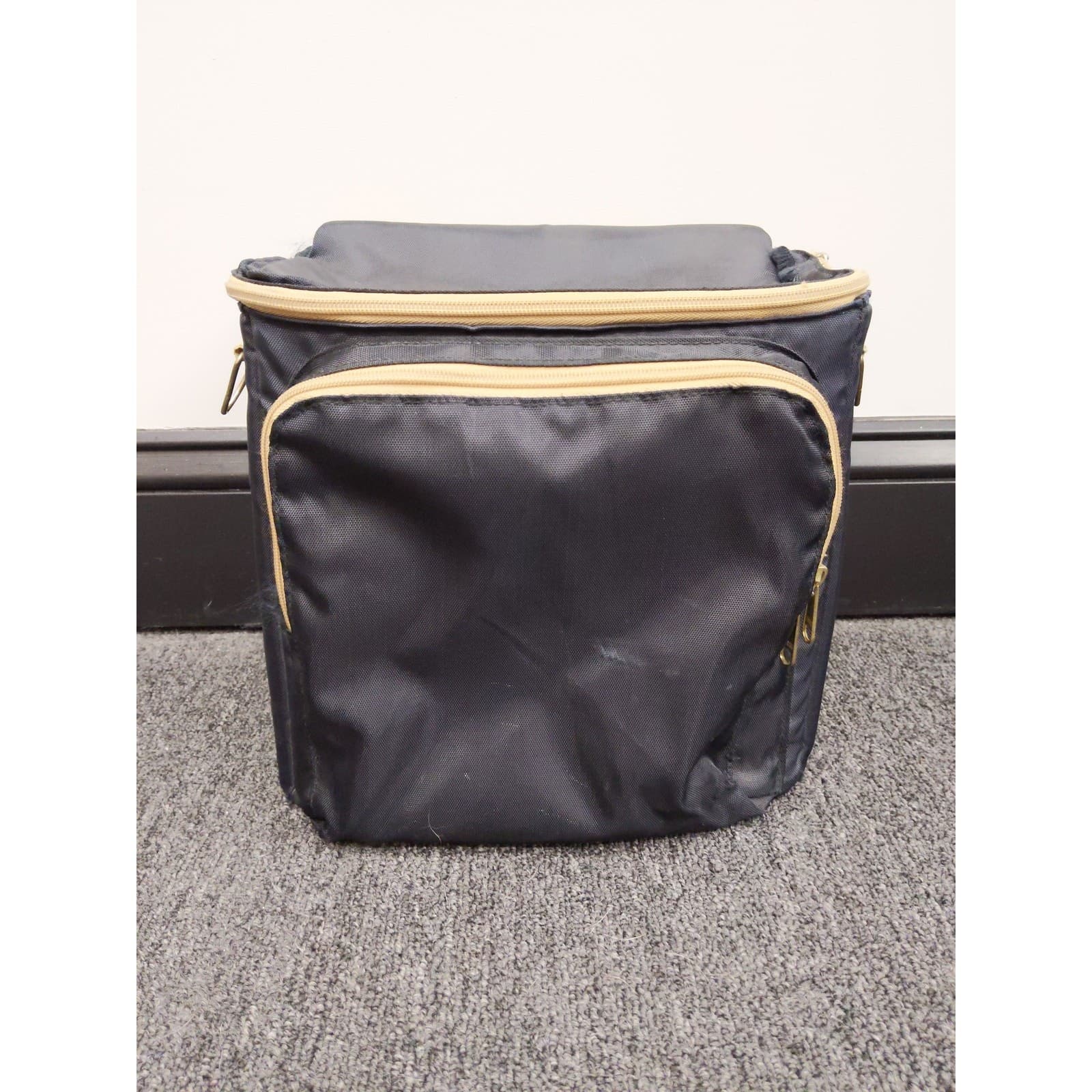 Unbranded Camera Bag (Black/Tan) #0158 - Regular