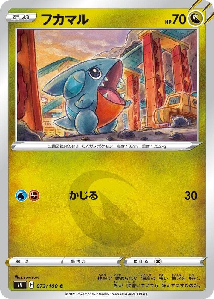 Gible S9 073/100 NM