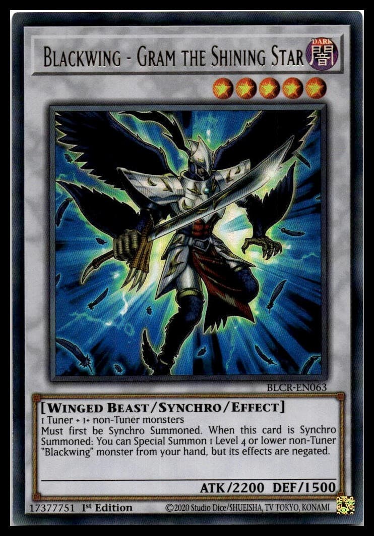 Blackwing Armed Wing Unlimited Common OTS Tournament Pack 20 OP20-EN018 NM